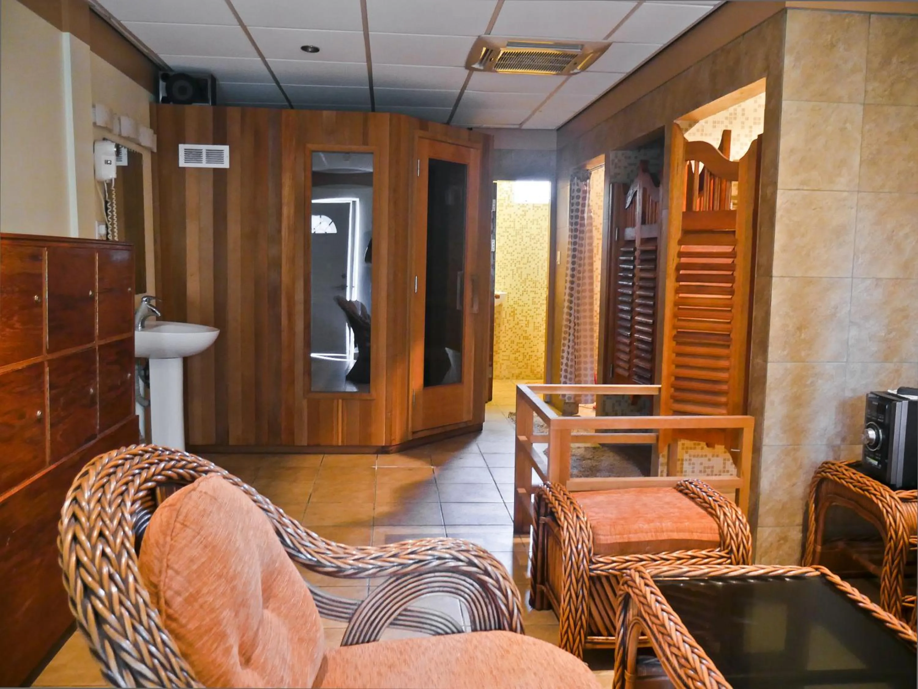 Sauna in Hotel North Resort