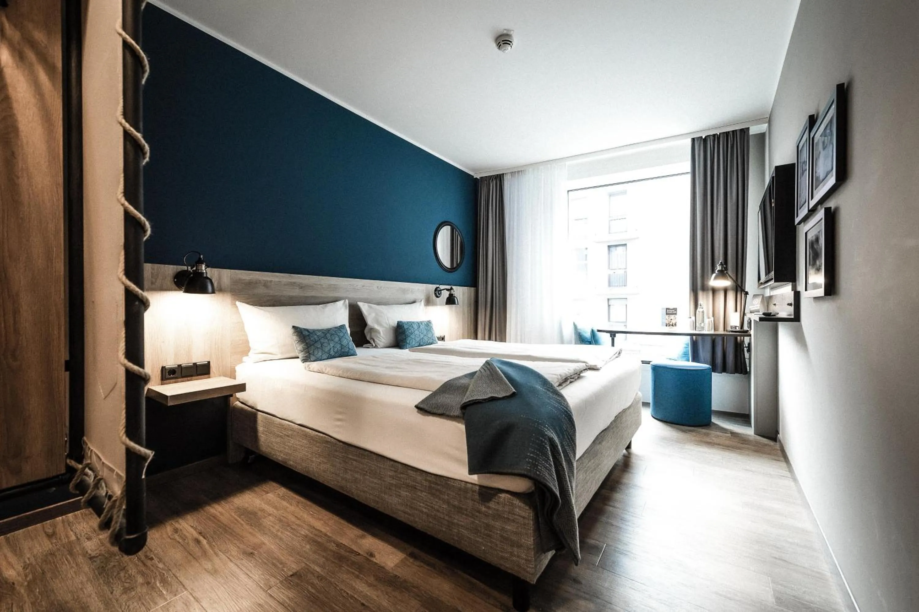 Bedroom, Bed in HARBR Hotel Konstanz, a member of Radisson Individuals