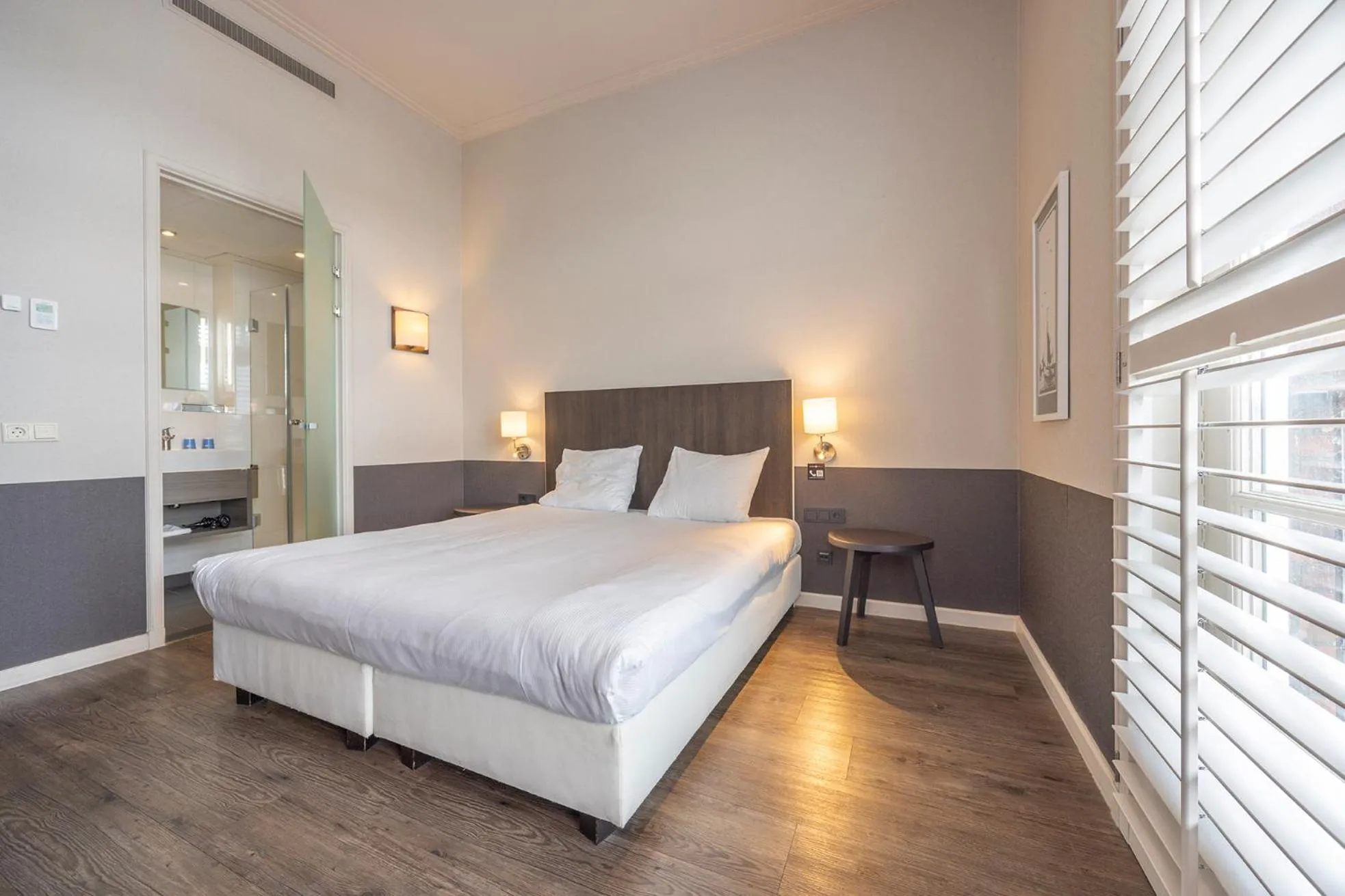 Bed in Fletcher Hotel - Restaurant Nautisch Kwartier