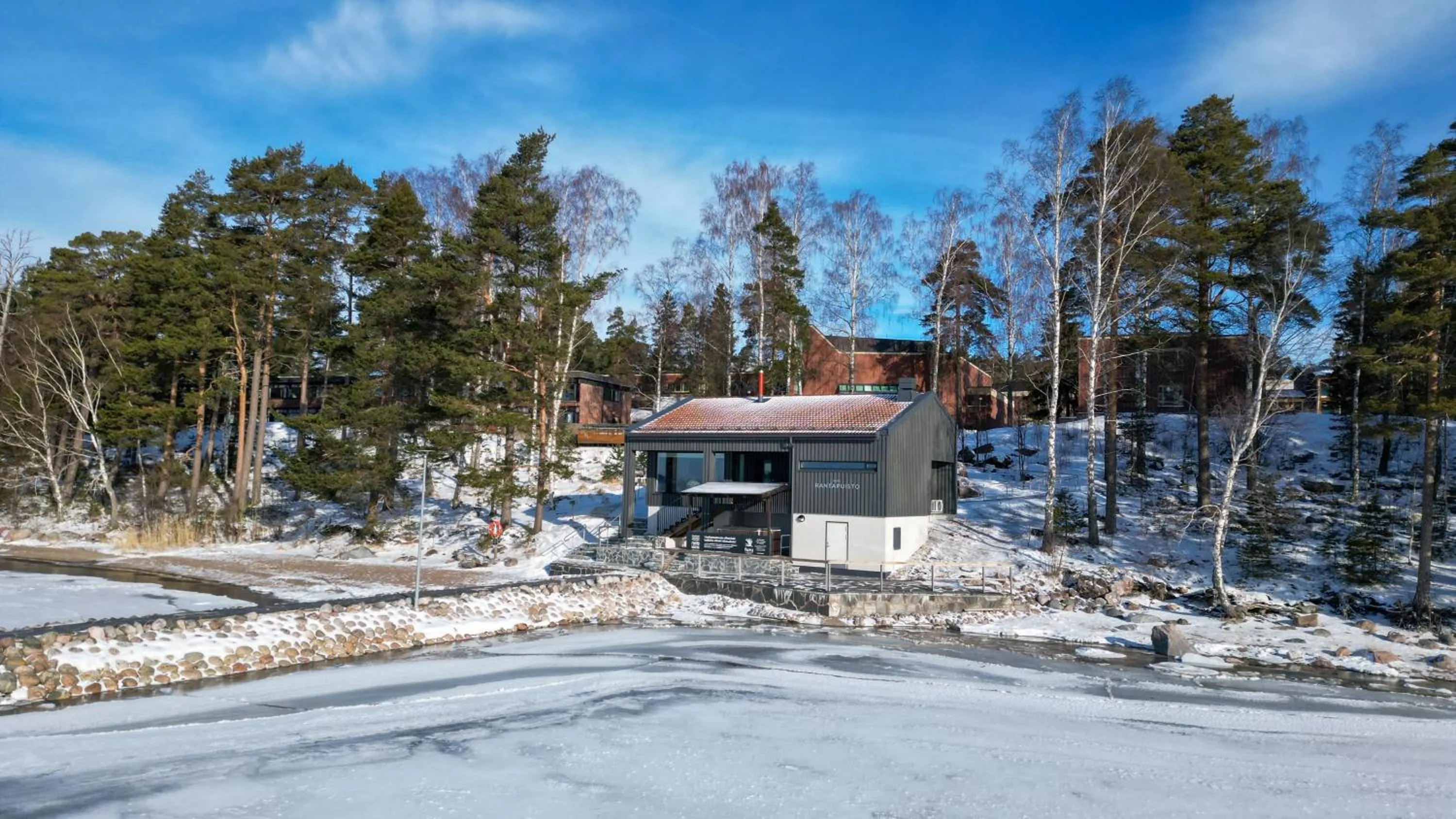 Natural landscape in Hotel Rantapuisto