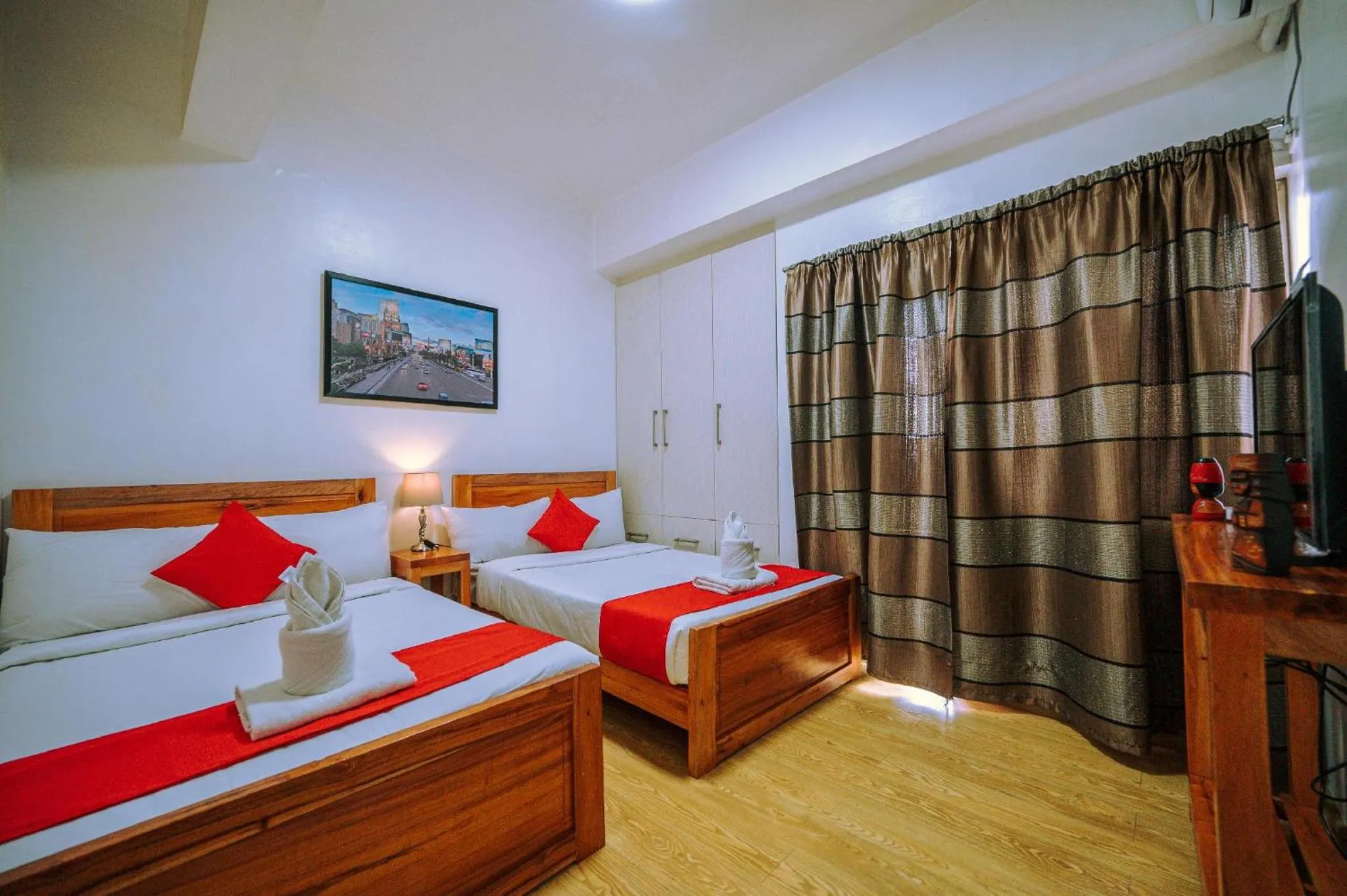 Bed in Cedar Peak Condominium by Tripsters Hub