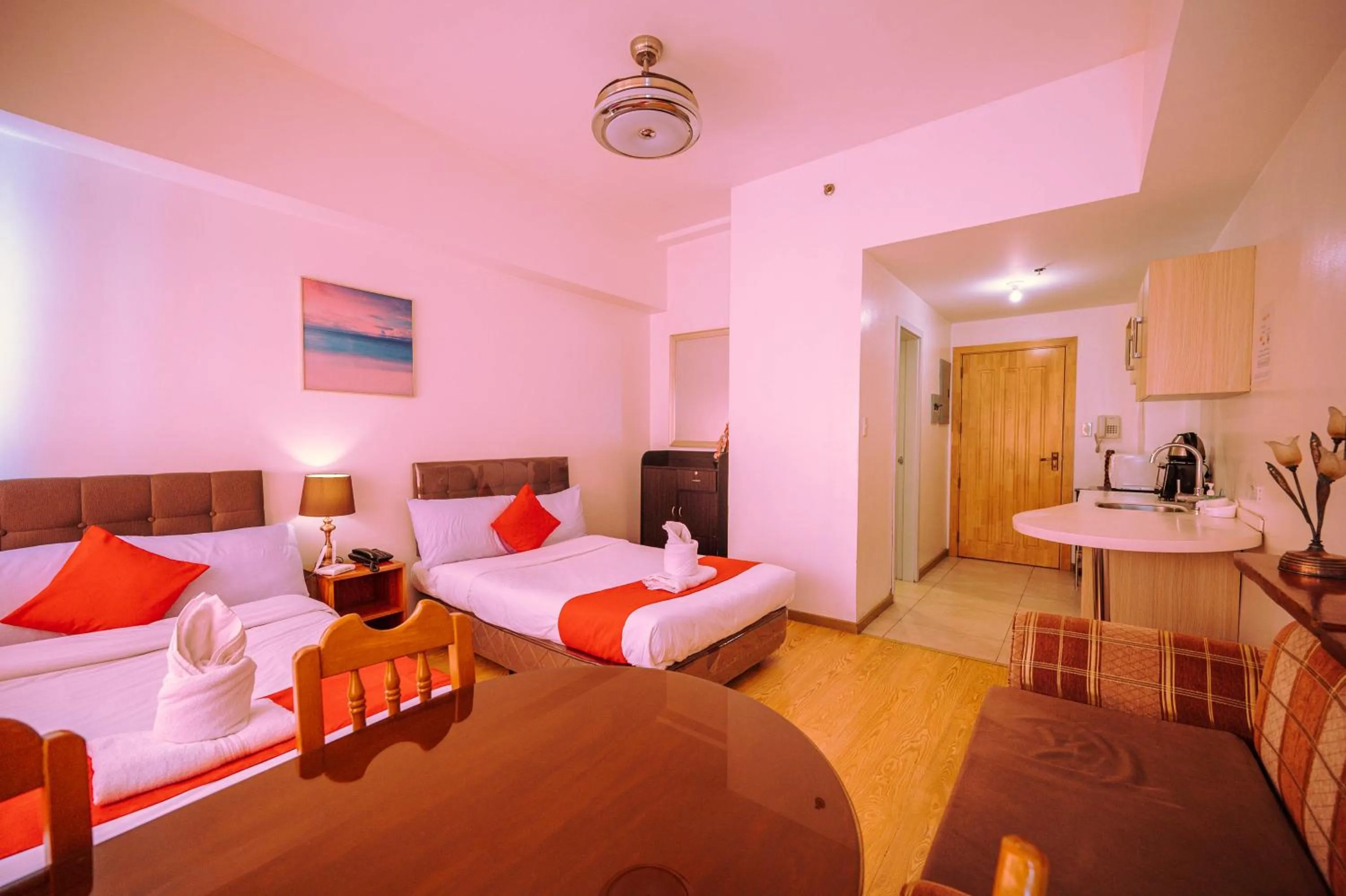 Bed in Cedar Peak Condominium by Tripsters Hub