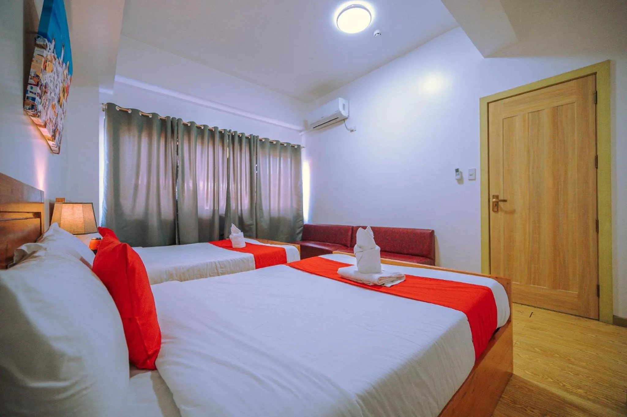 Bed in Cedar Peak Condominium by Tripsters Hub