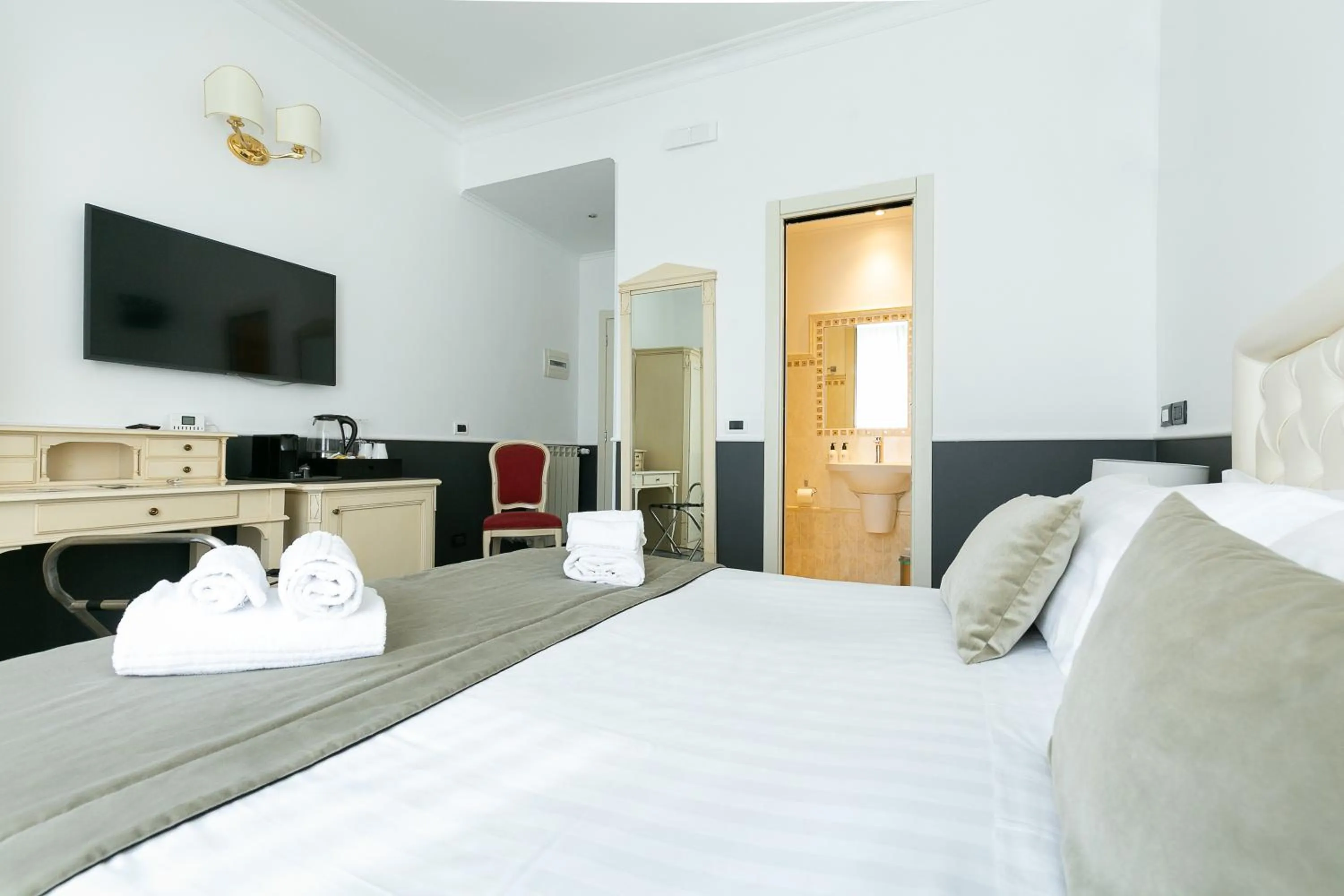 Bedroom, Bed in Capitolium Rooms