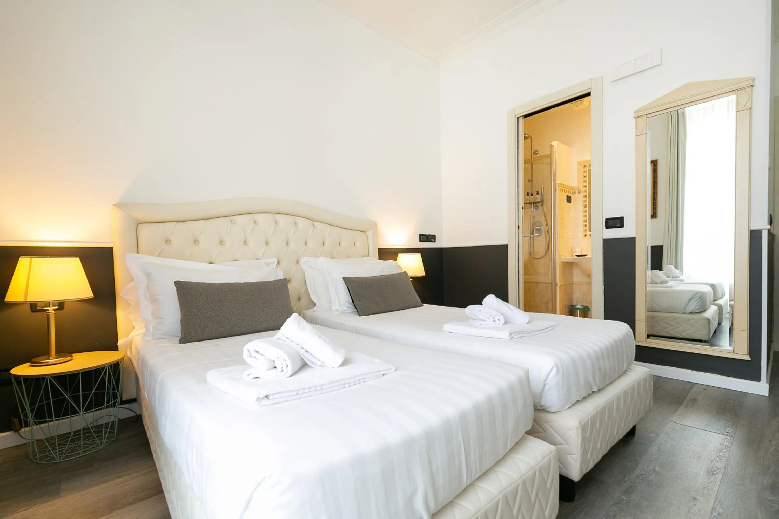 Bed in Capitolium Rooms