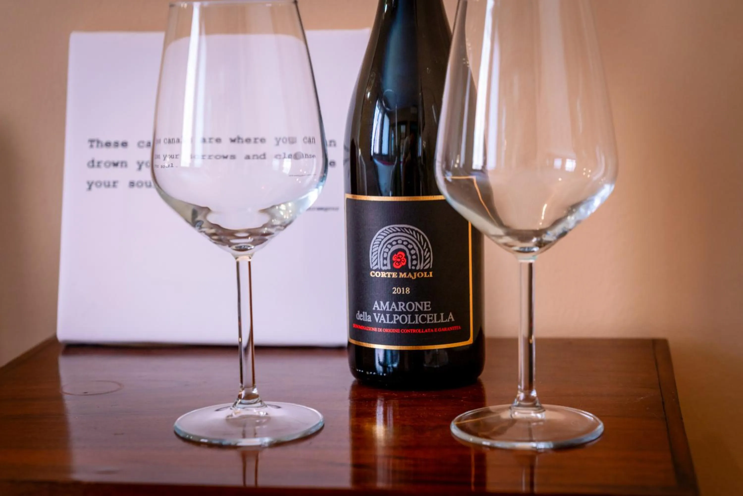 Bedroom in Palazzo San Luca