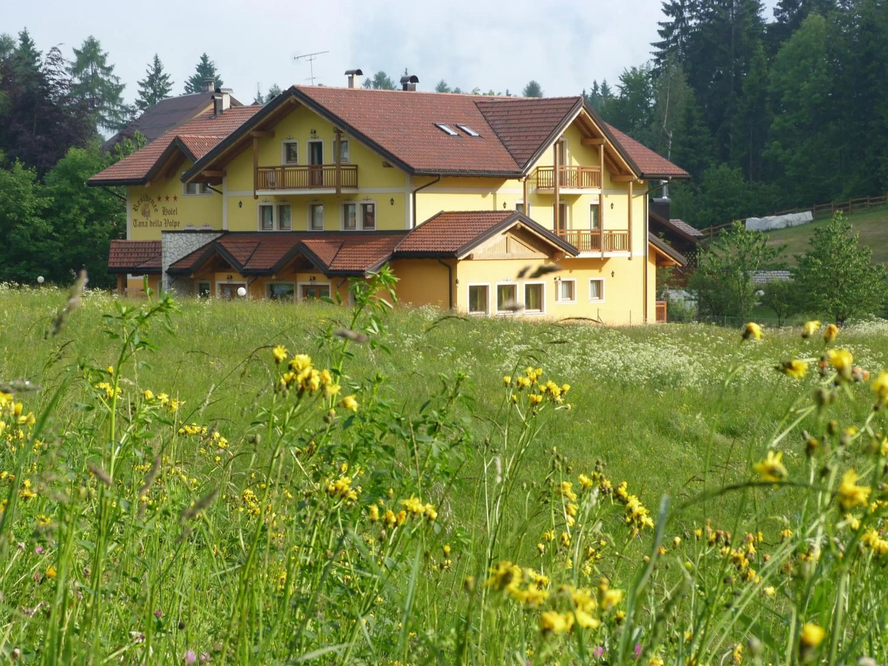 Facade/entrance in Tana Della Volpe