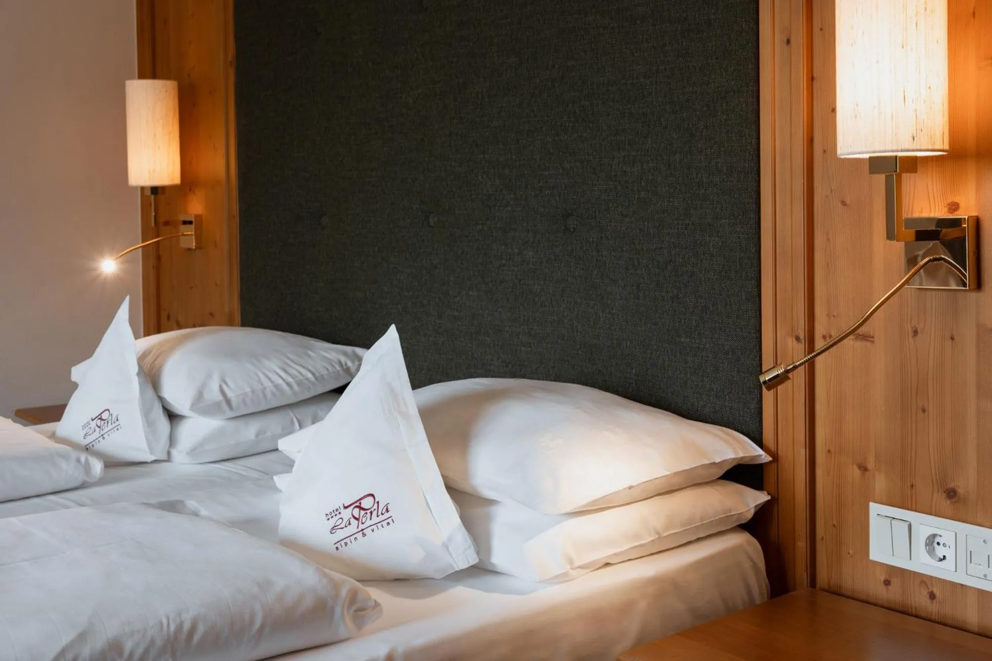 Bed in Alpin & Vital Hotel La Perla