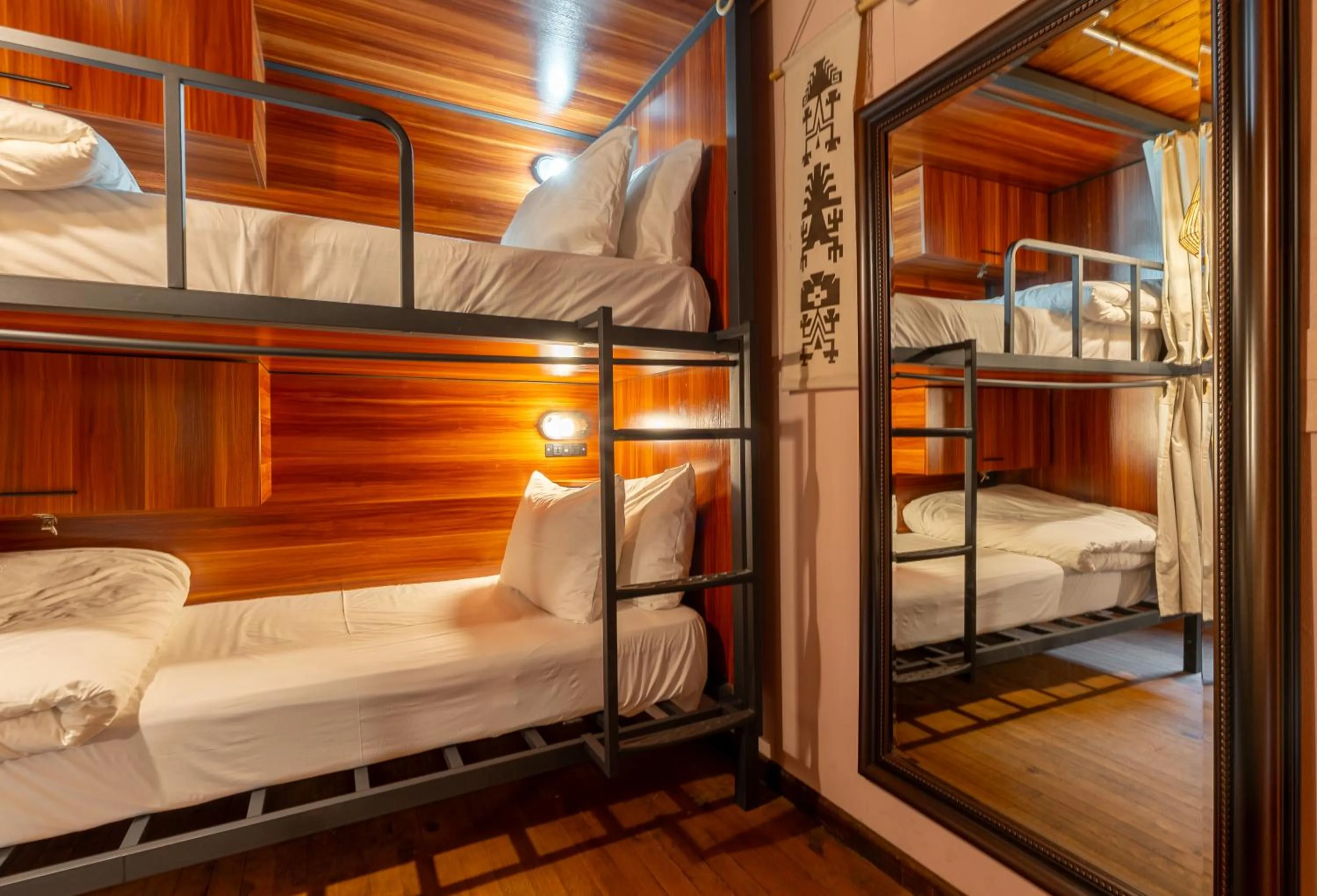 Bed in Selina Plaza Pucón