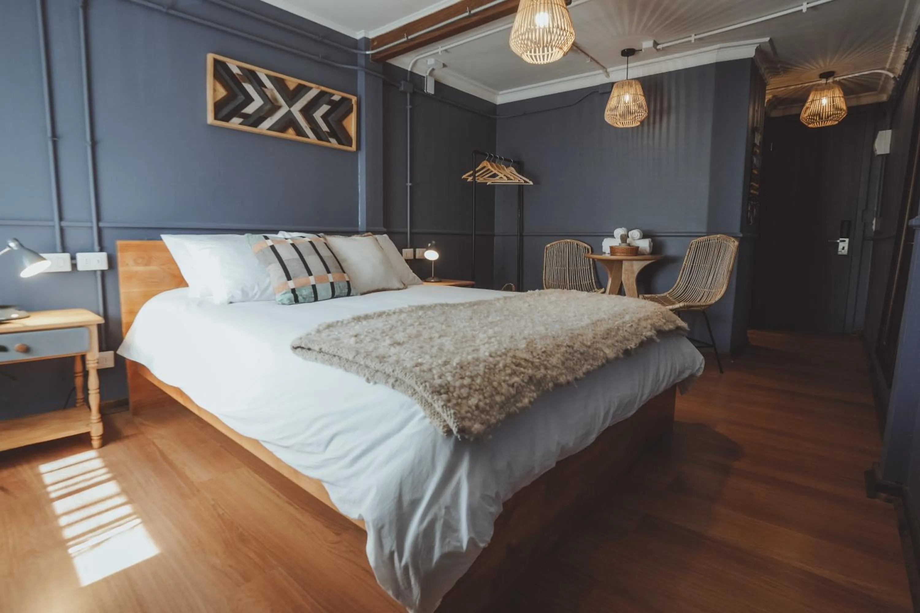 Seating area in Selina Plaza Pucón