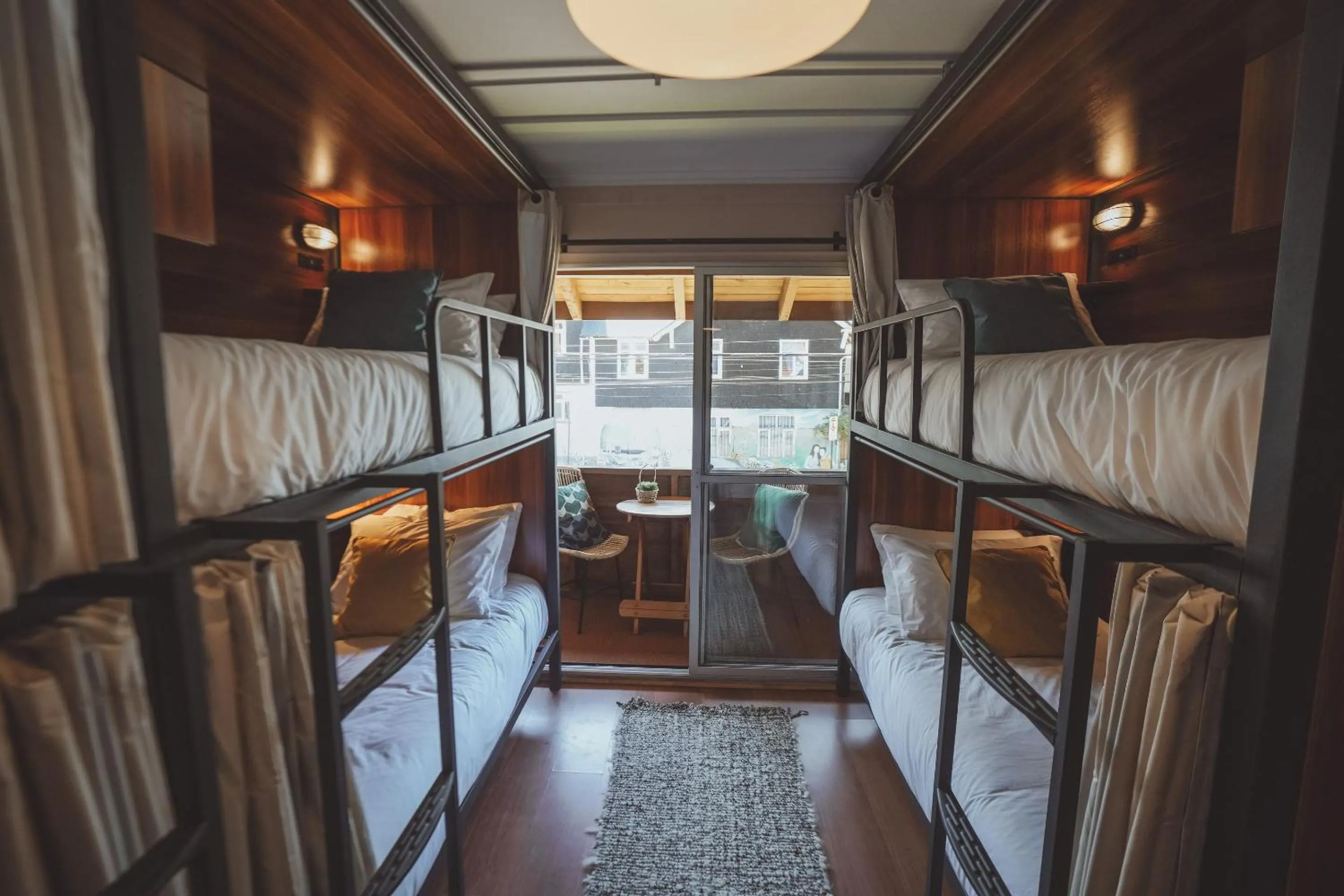 bunk bed in Selina Plaza Pucón