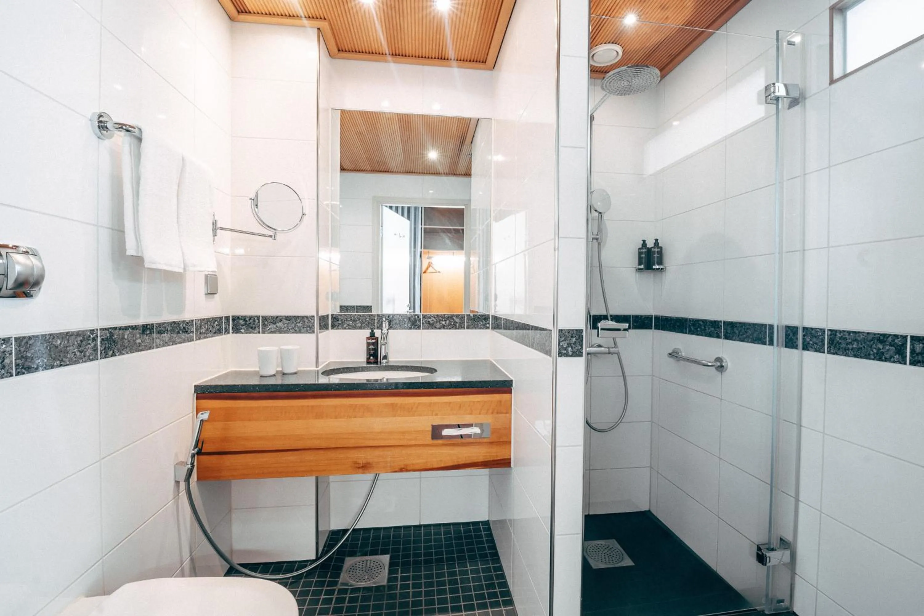 Shower in Comfort Hotel Sello