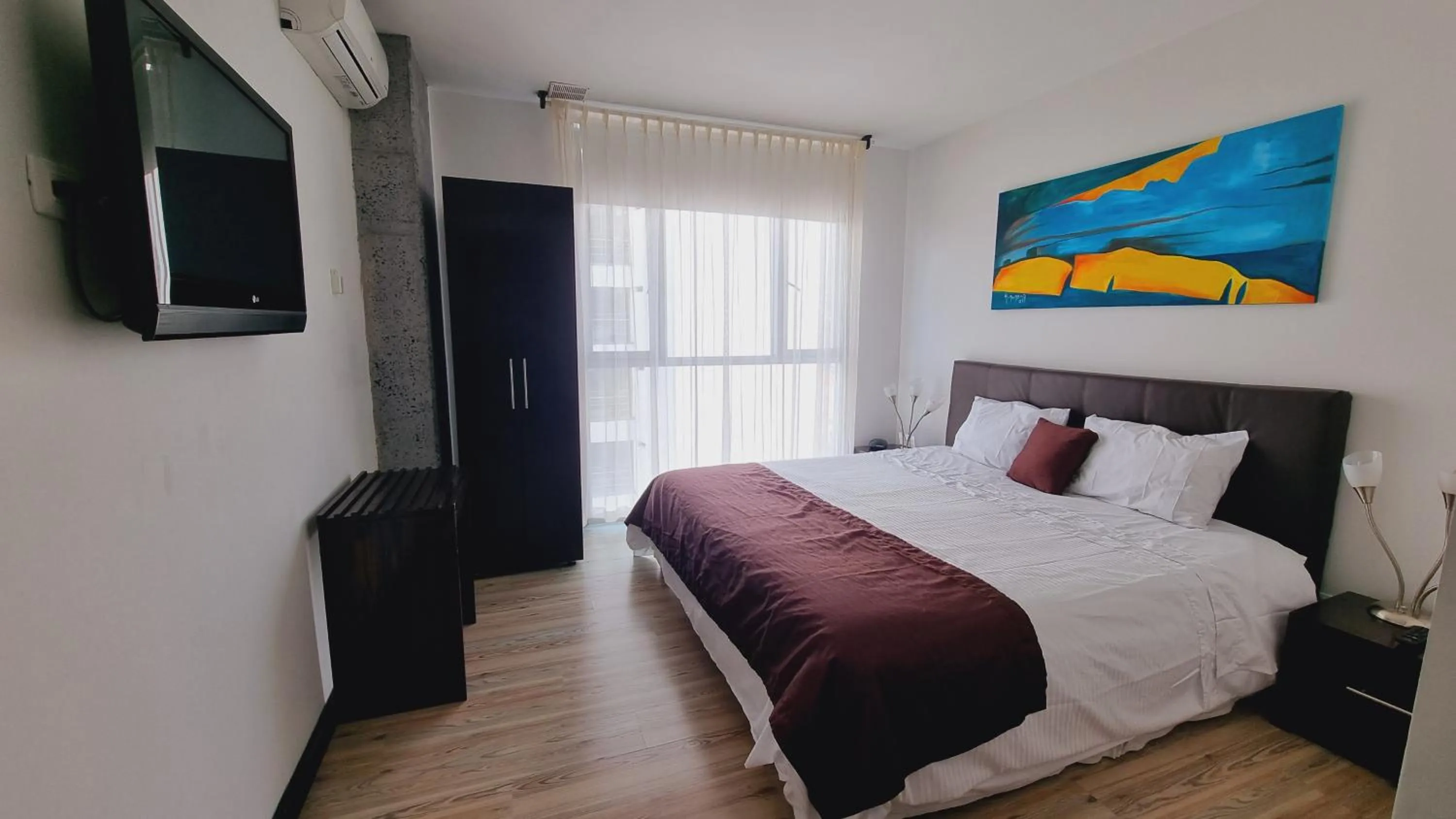 Bedroom, Bed in Habitat Suites Hotel By GHO Hoteles