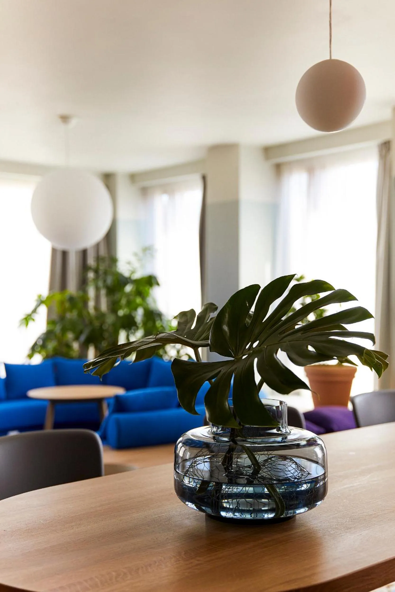 Seating area in Hobo Helsinki