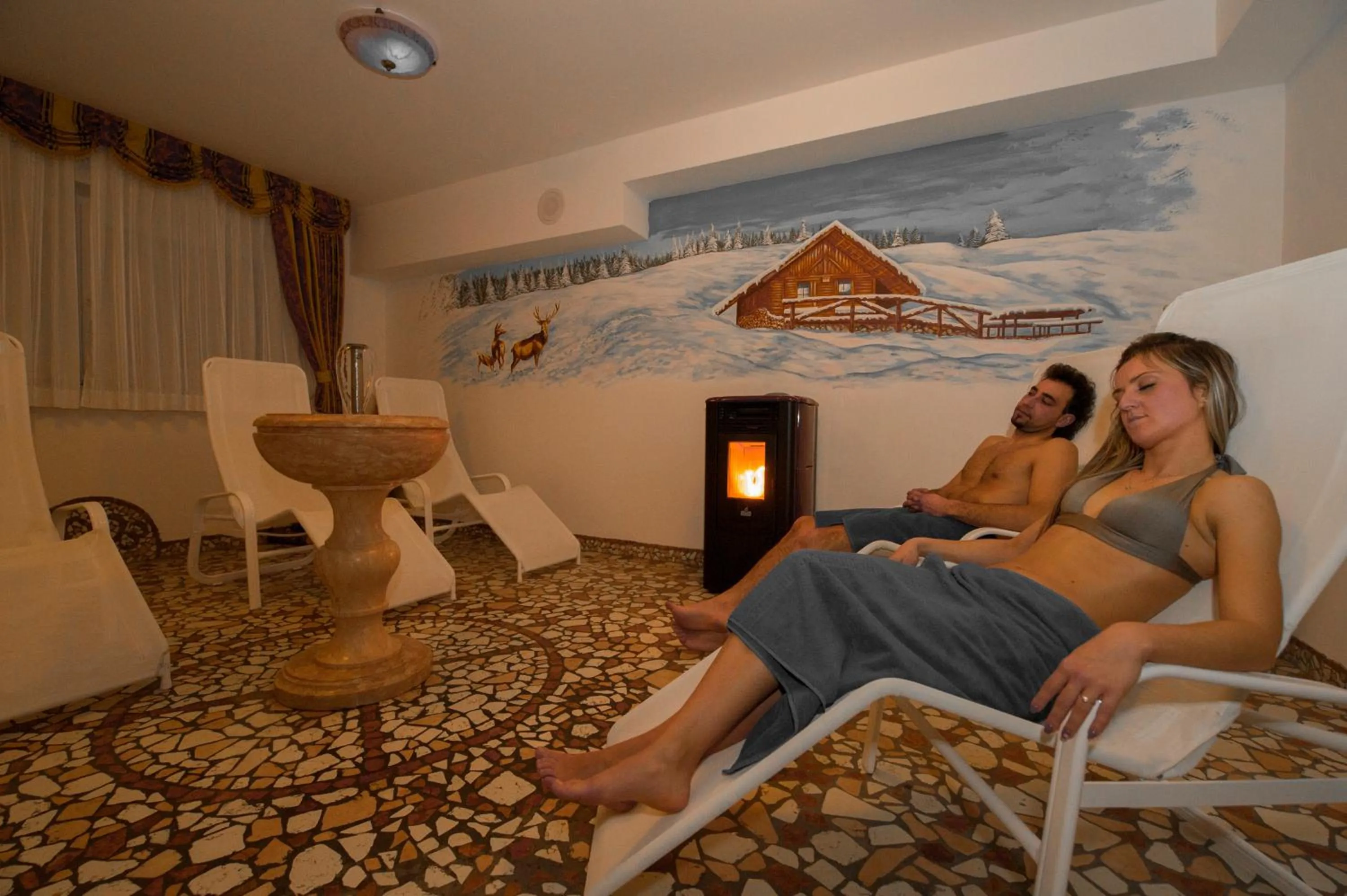 Solarium in Hotel Orchidea