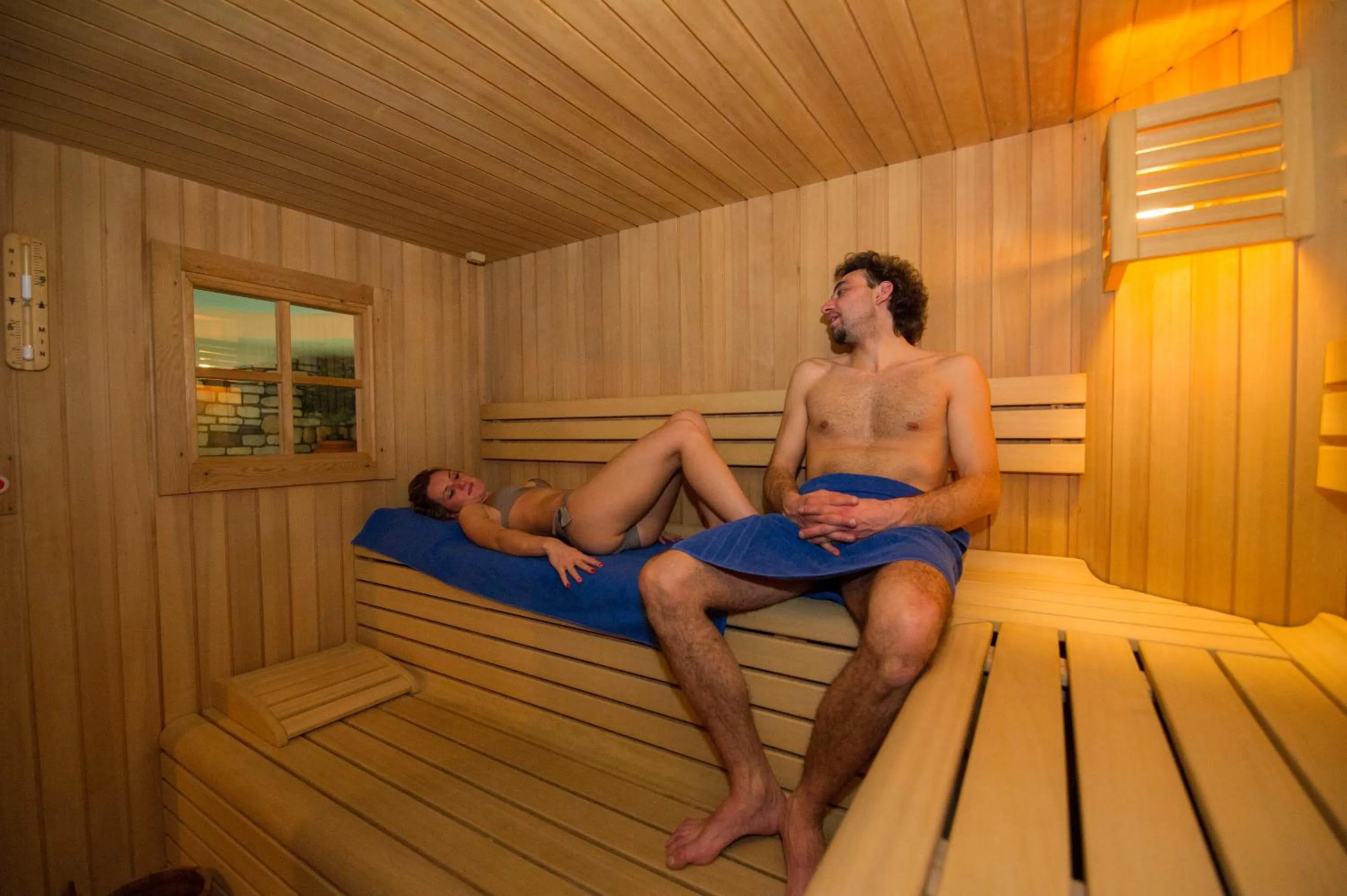 Sauna in Hotel Orchidea