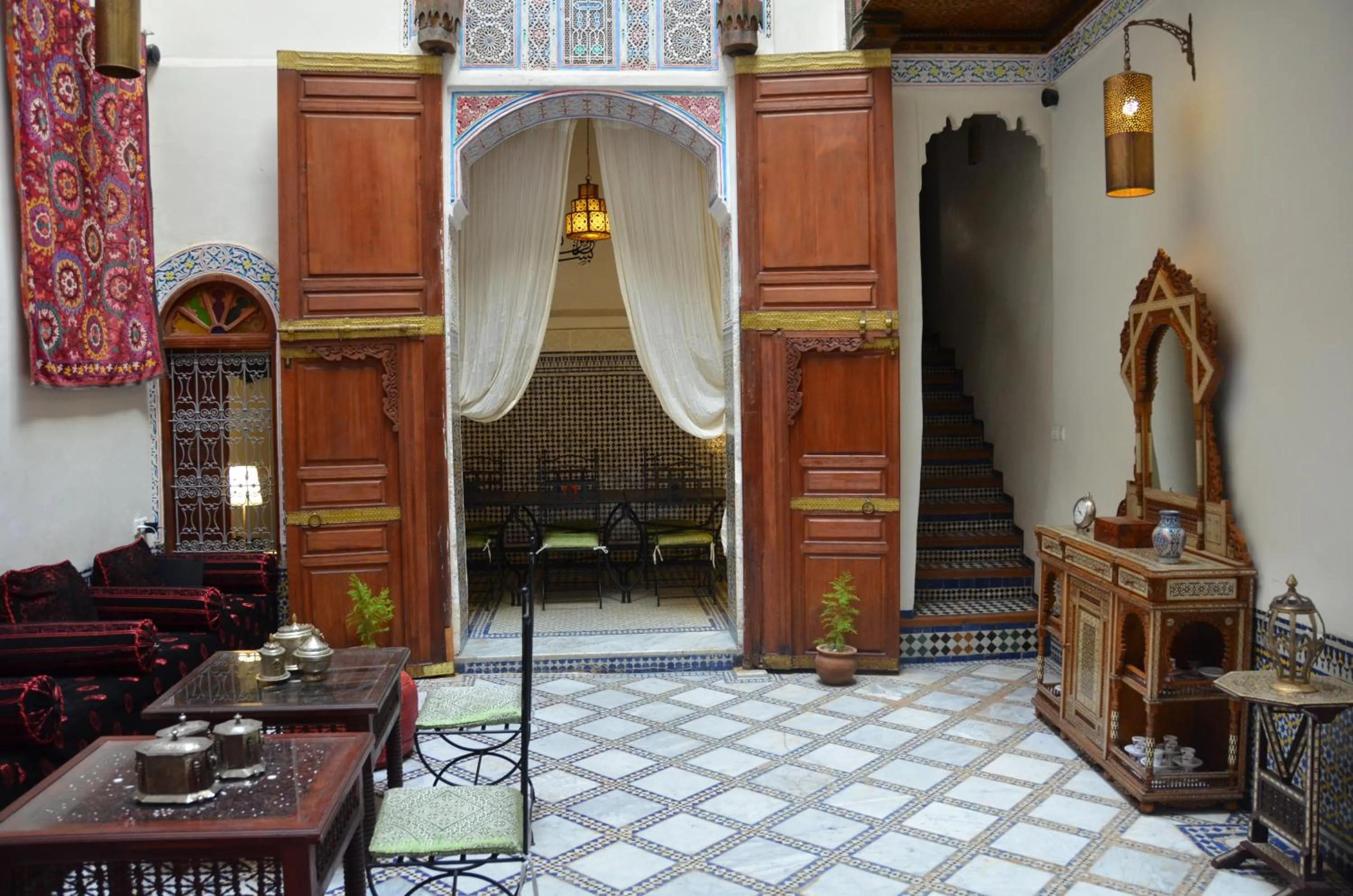 Lounge or bar in Riad Dezayn