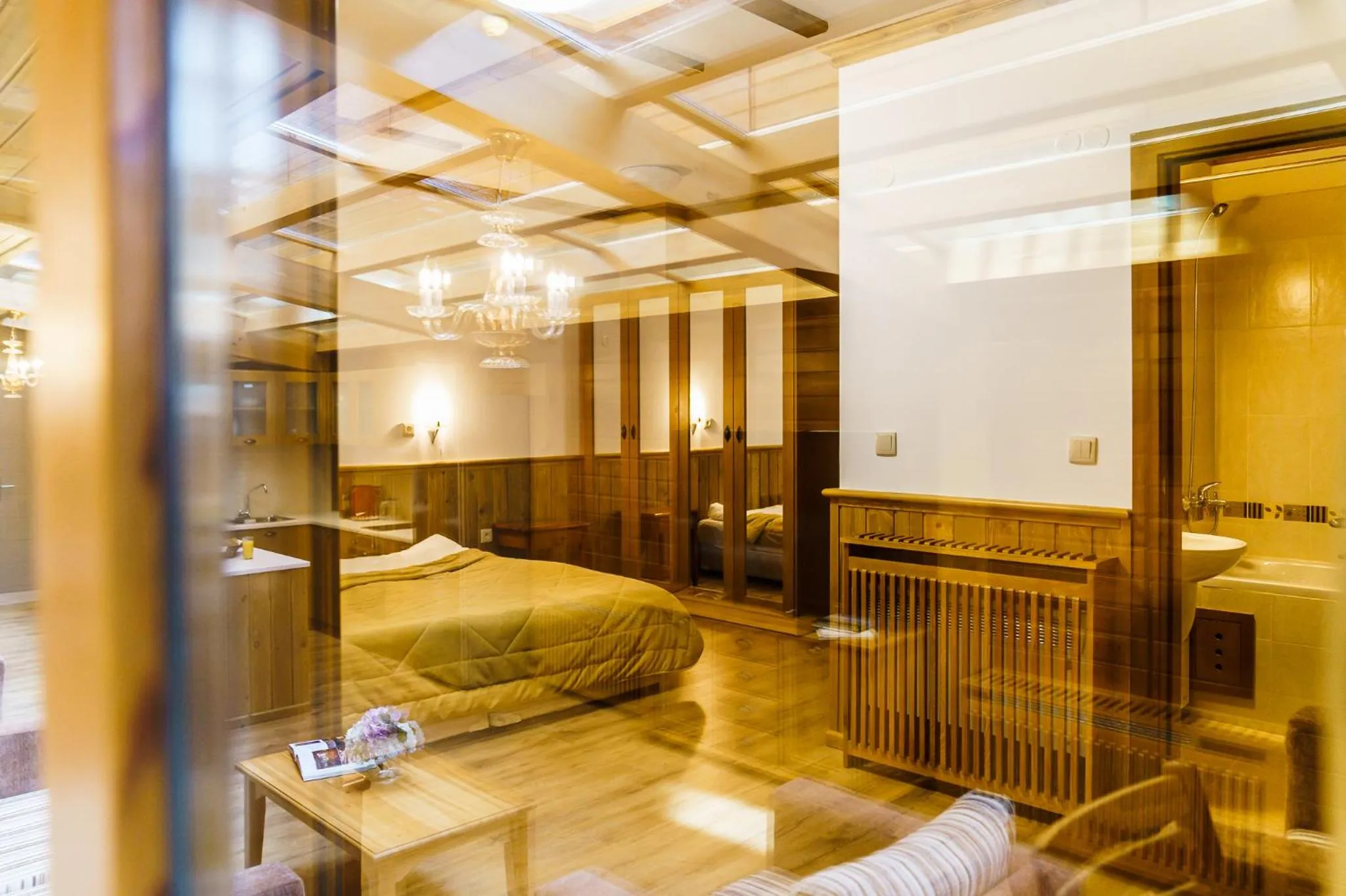 Bedroom in Pirin Golf & Country Club Apartment Complex