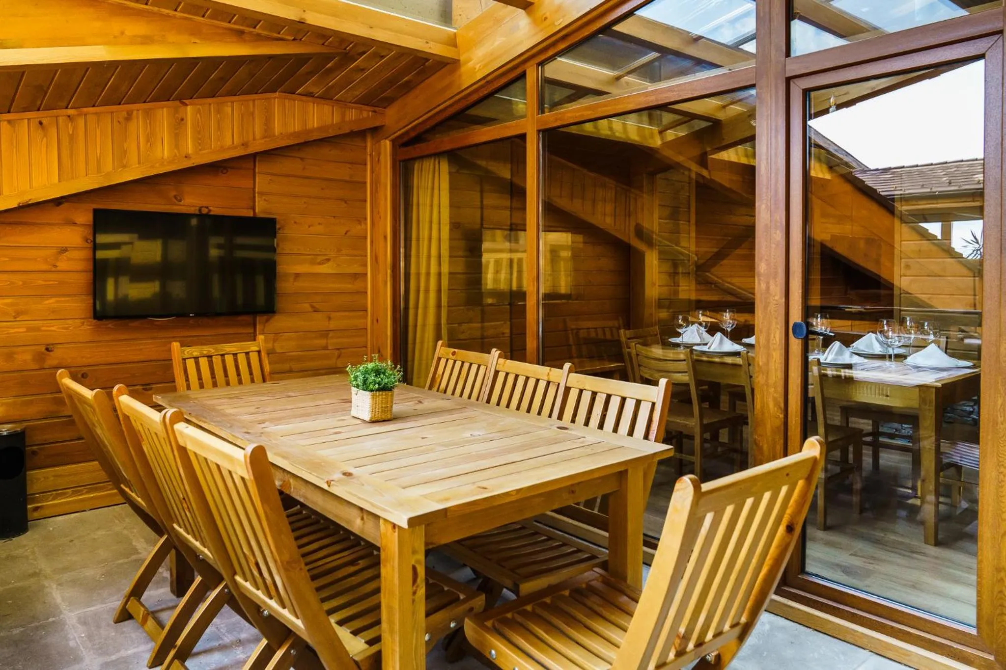 Balcony/Terrace in Pirin Golf & Country Club Apartment Complex