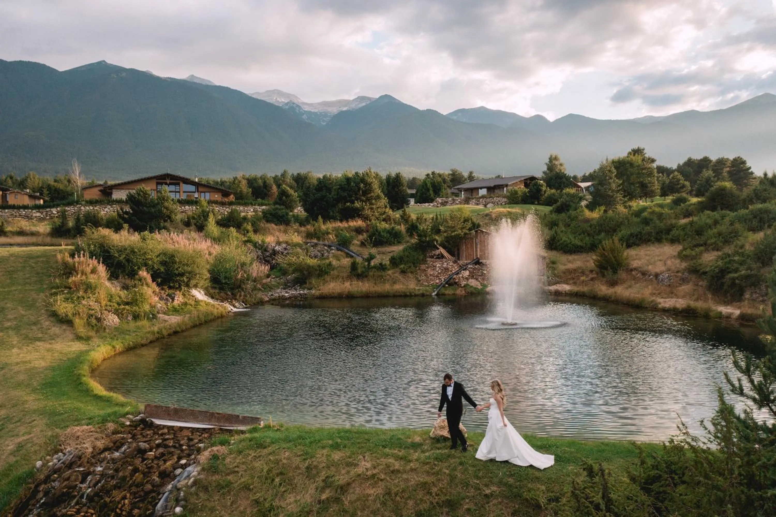 wedding in Pirin Golf & Country Club Apartment Complex