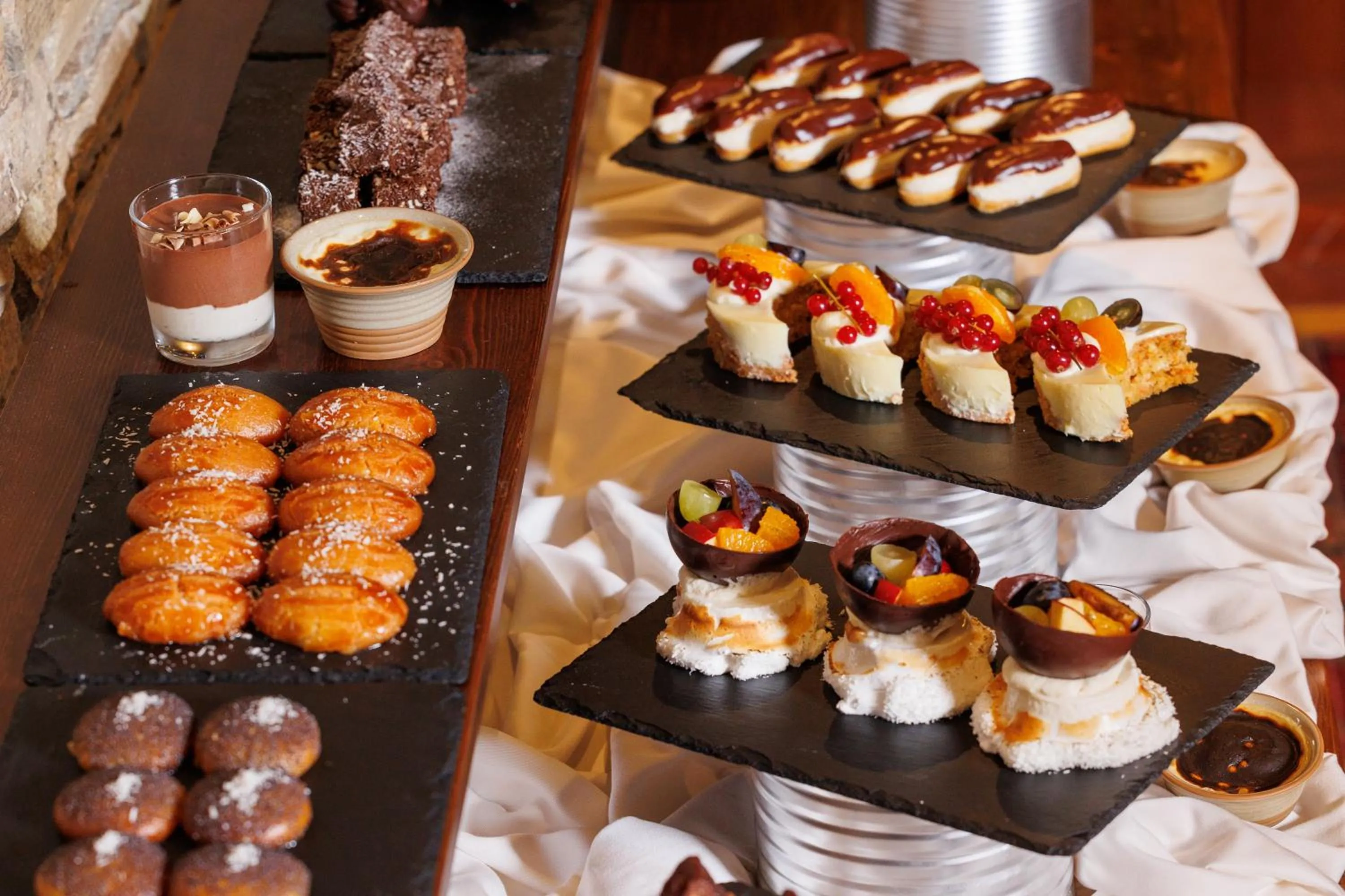 Breakfast in Pirin Golf & Country Club Apartment Complex