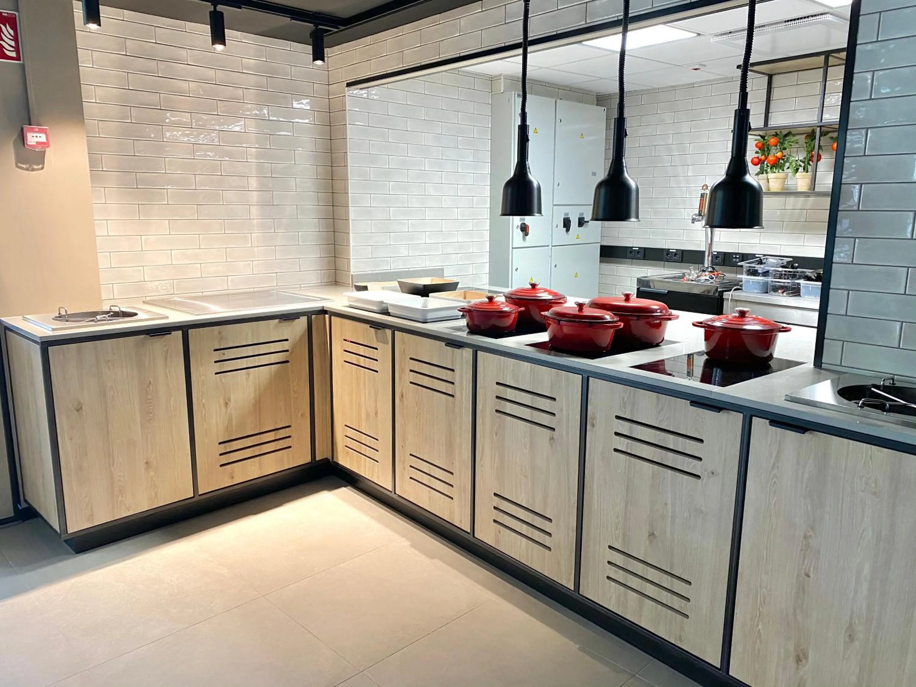 Buffet breakfast in Pilot Airport Hotel