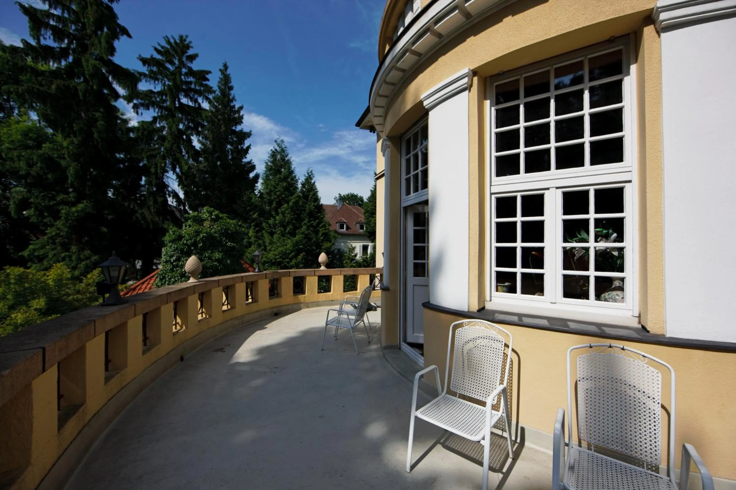 Decorative detail in Hotel Park Villa