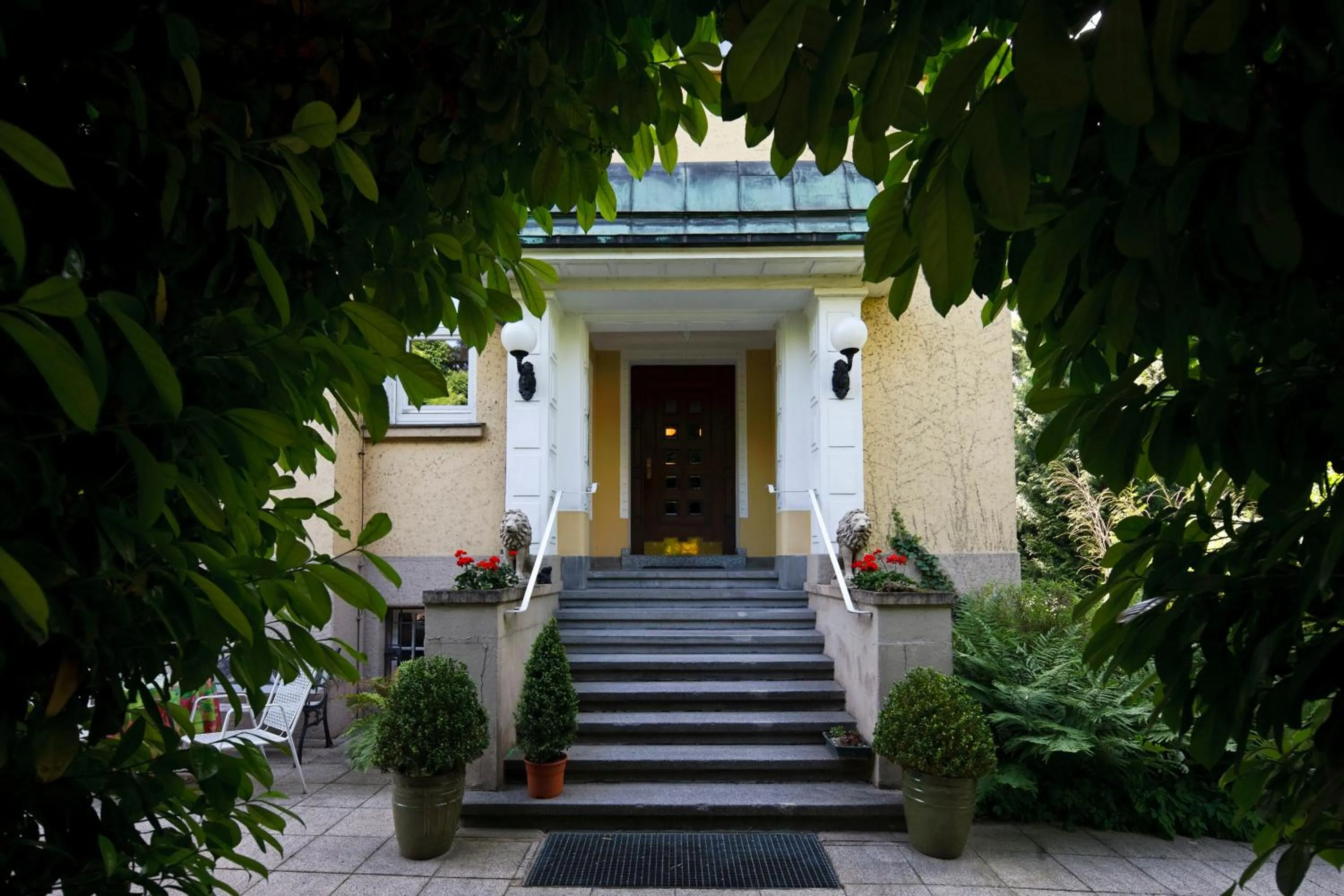 Facade/entrance in Hotel Park Villa