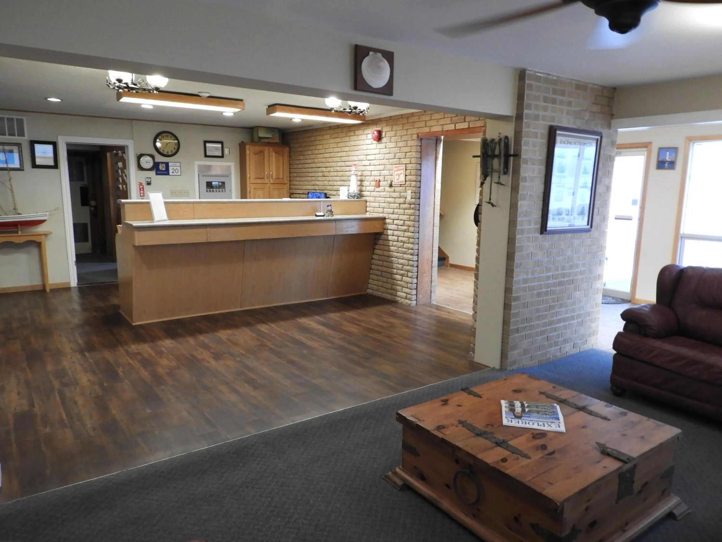 Lobby or reception in Admiral Digby Inn Restaurant and Cottages