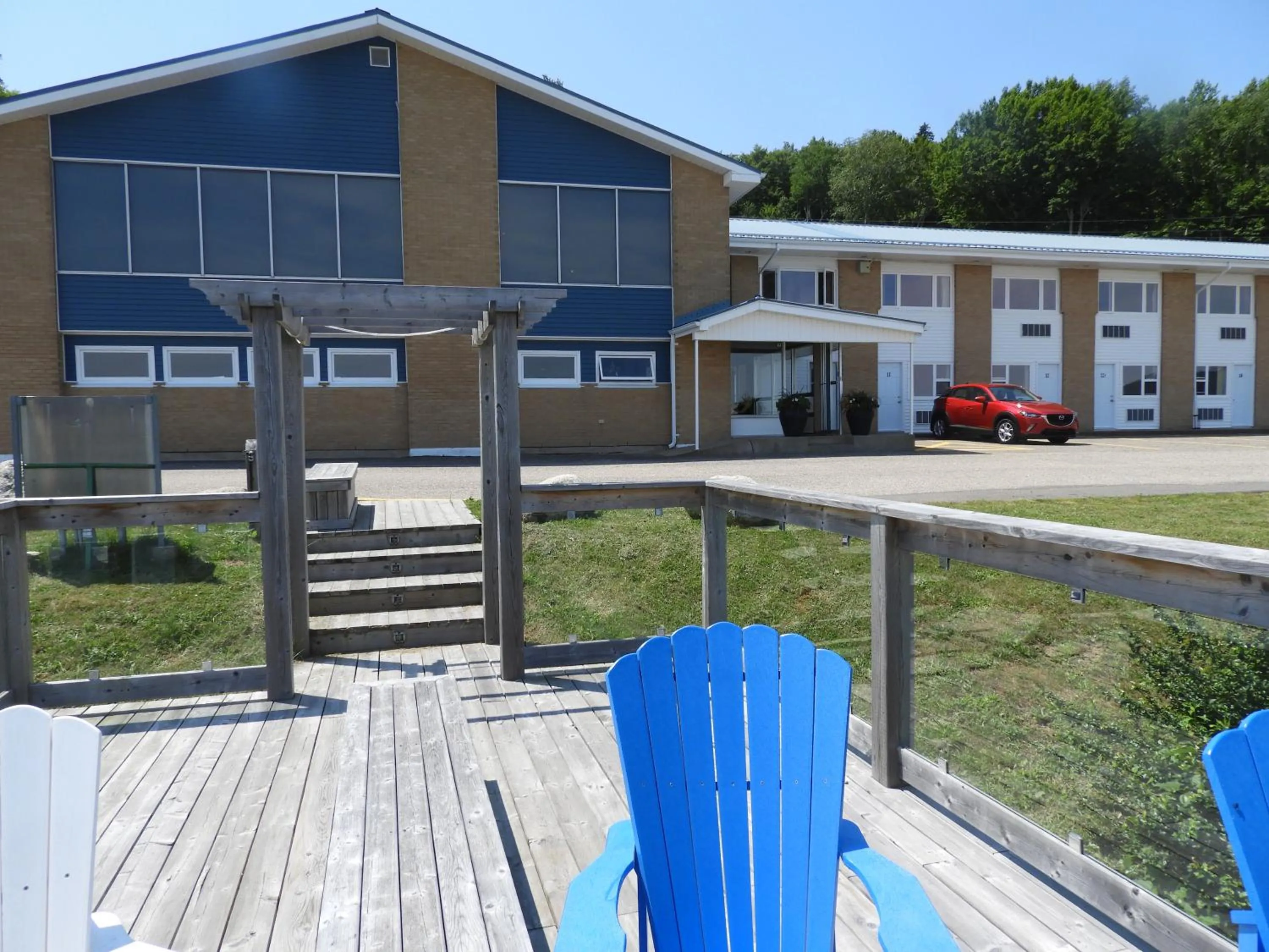 Balcony/Terrace in Admiral Digby Inn Restaurant and Cottages