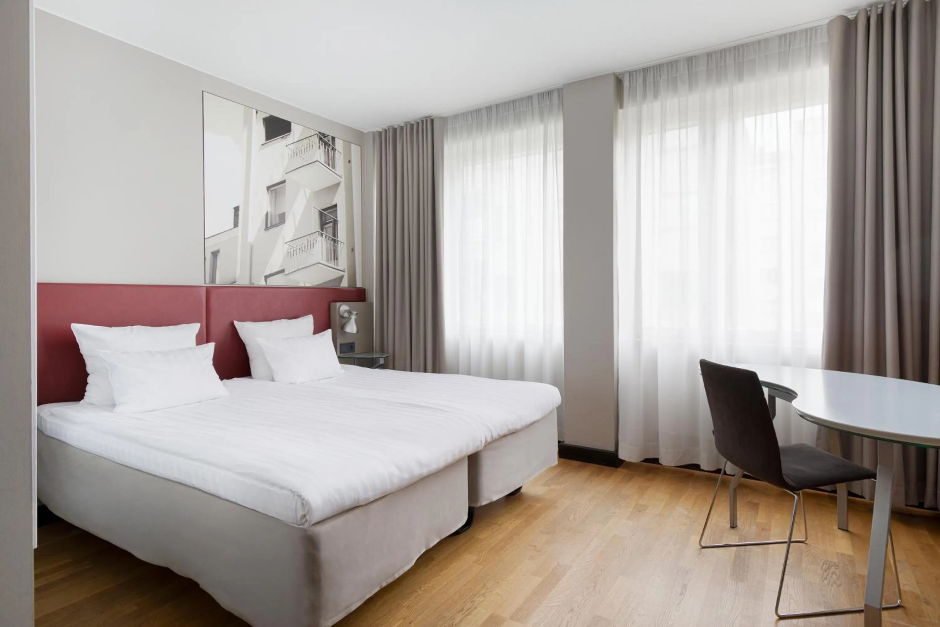 Bed in Original Sokos Hotel Albert