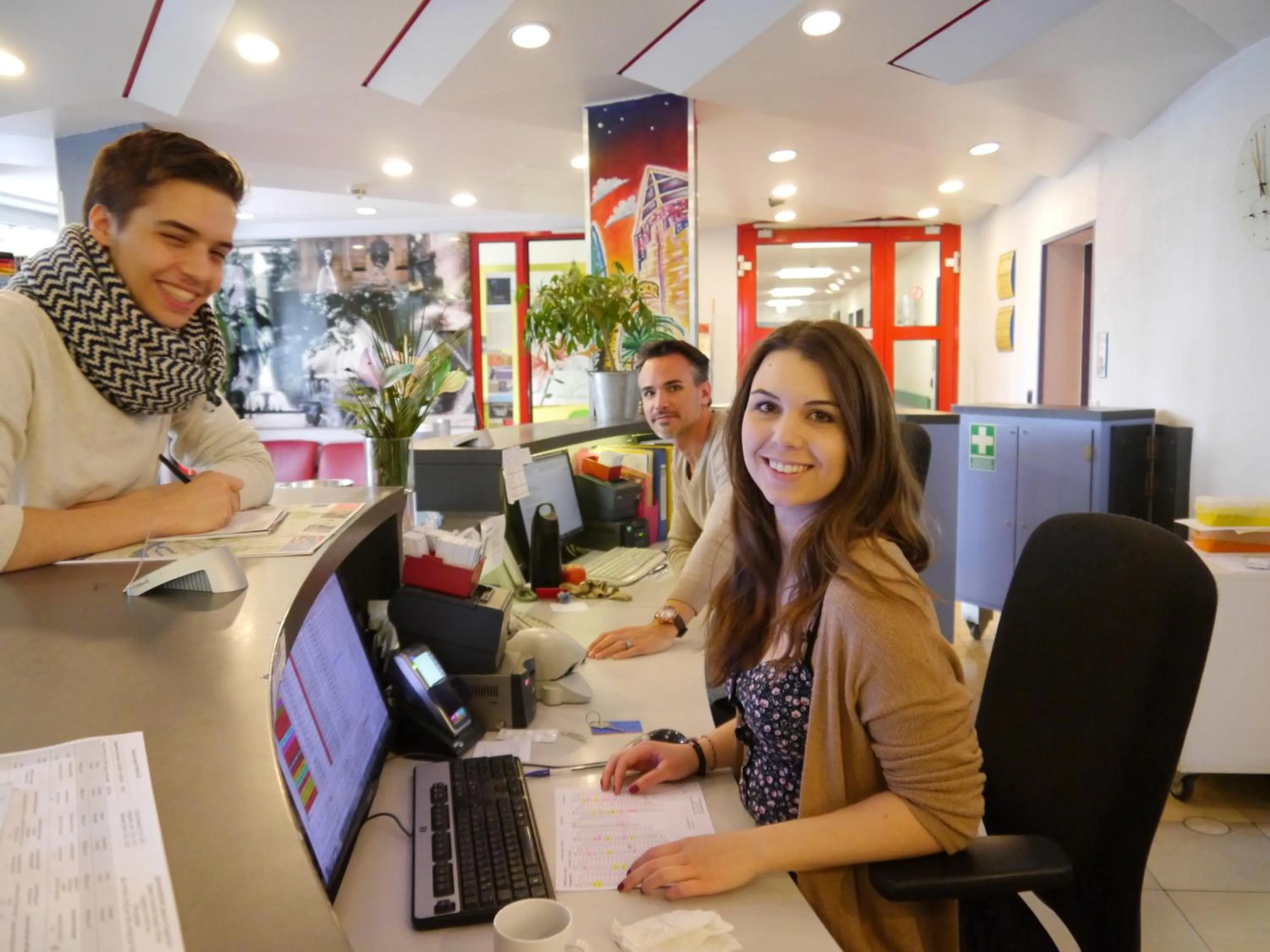 Staff in Jugendherberge Frankfurt - Haus der Jugend