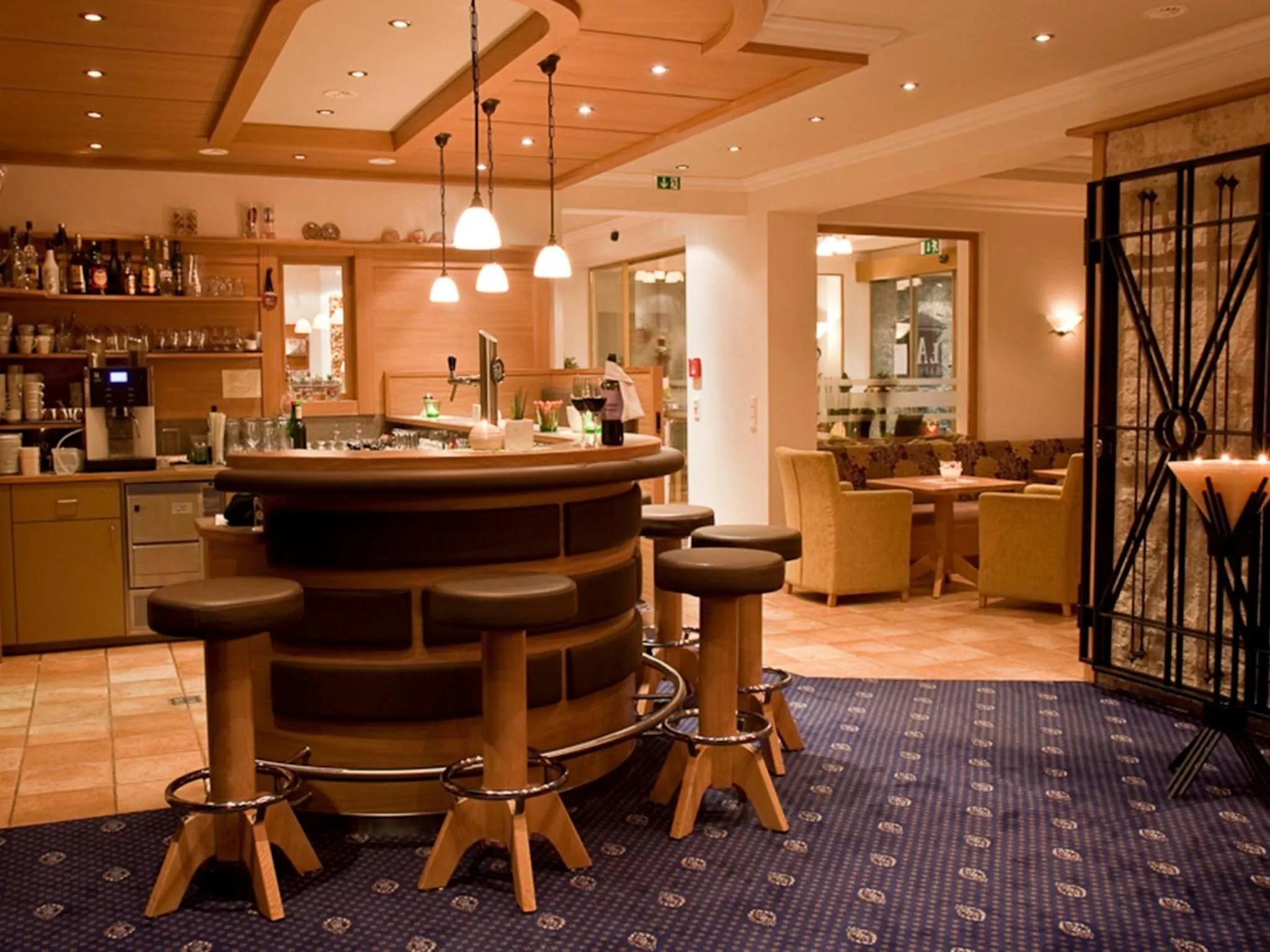 Lounge or bar in Hotel Garni Angela