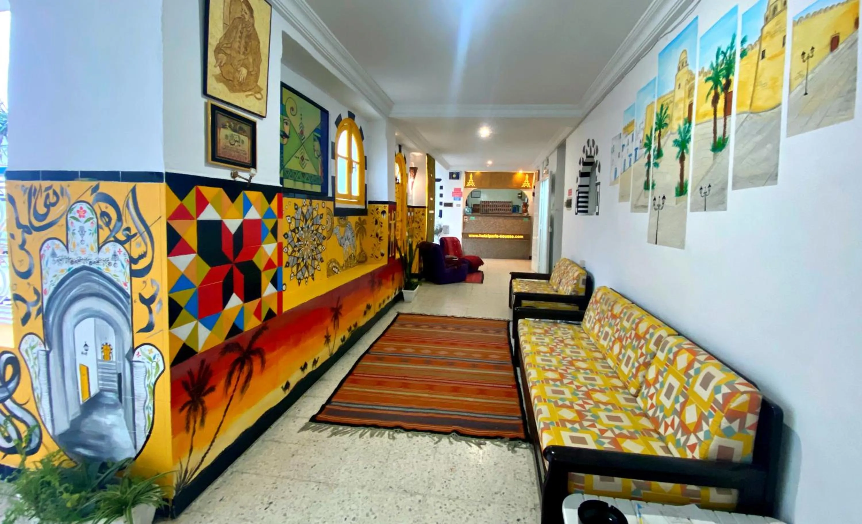 Living room in Hotel Paris