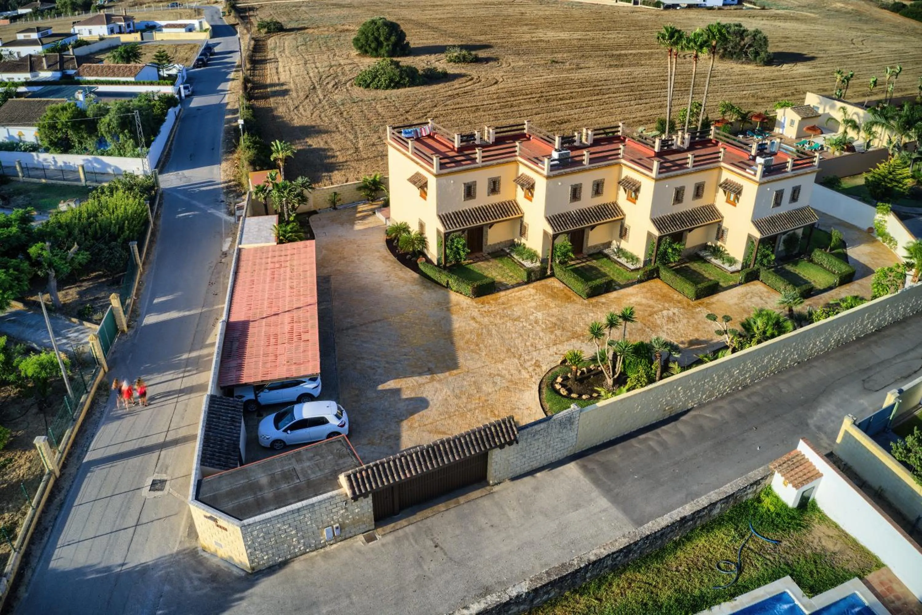 Bird's eye view in Apartamentos Villafaro Conil