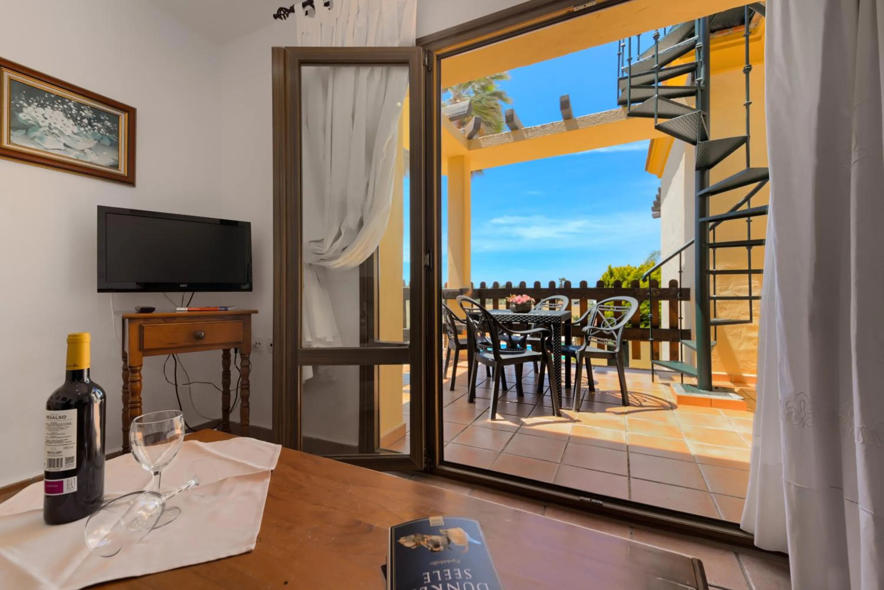 Balcony/Terrace in Apartamentos Villafaro Conil