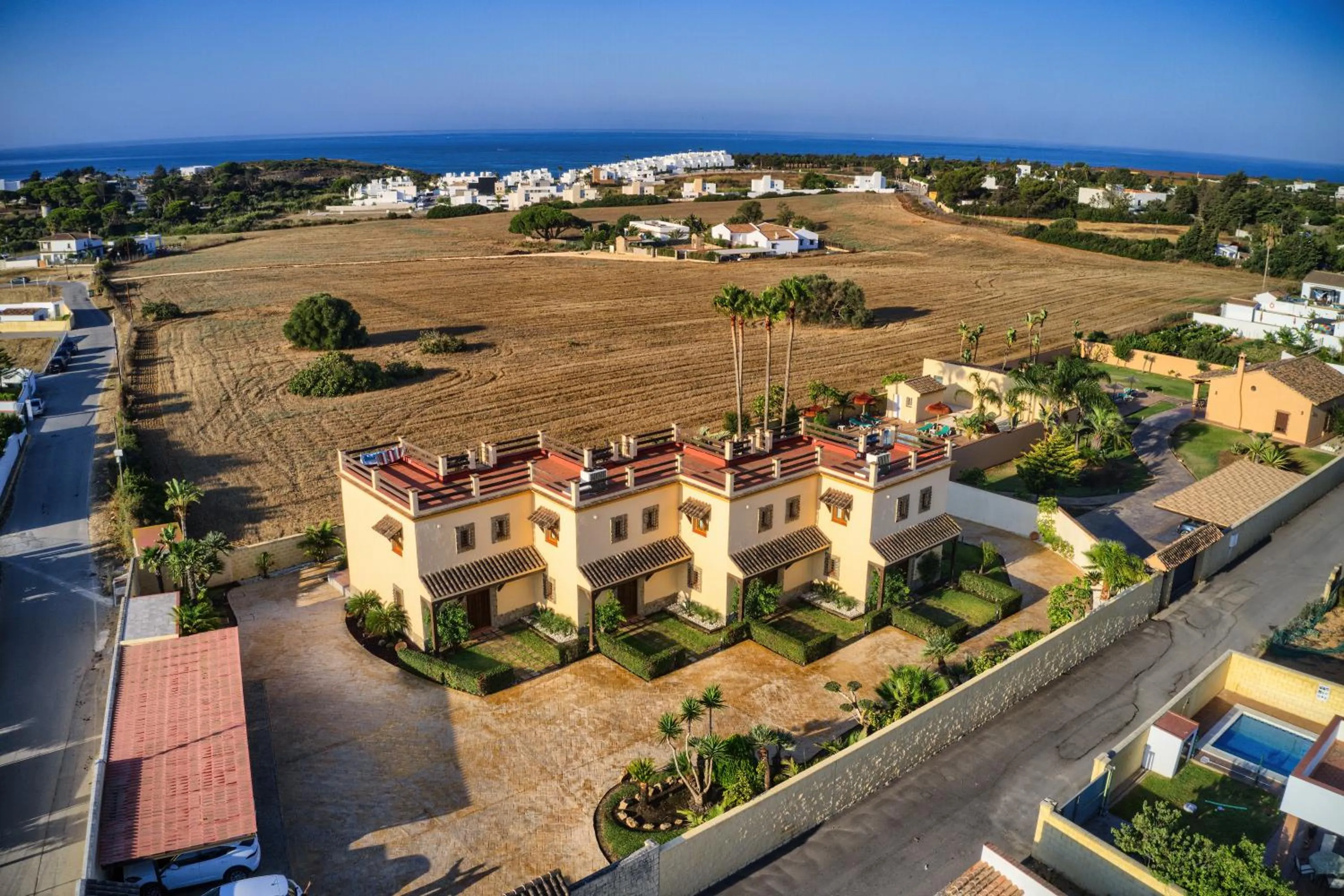 Bird's eye view in Apartamentos Villafaro Conil