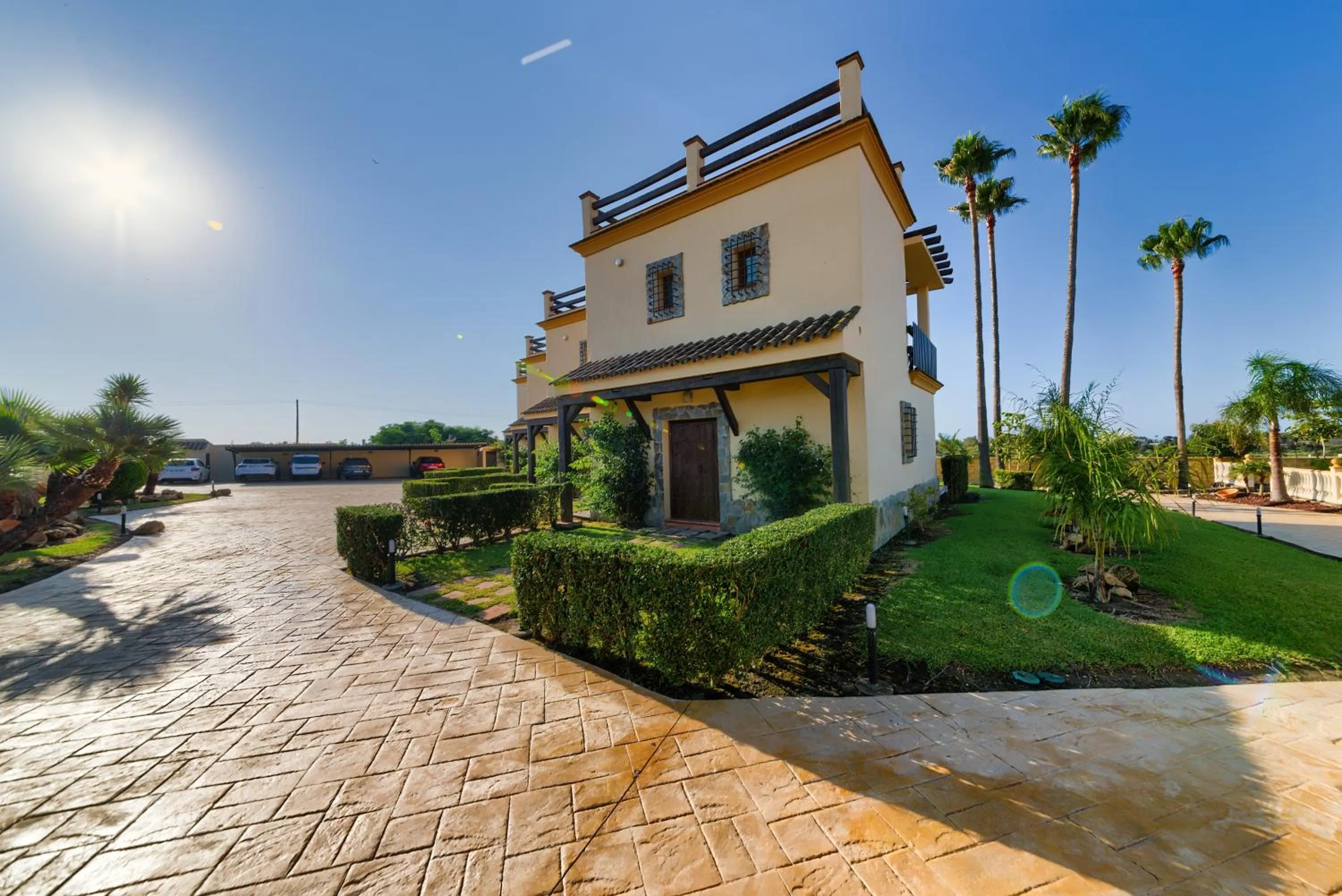 Garden in Apartamentos Villafaro Conil