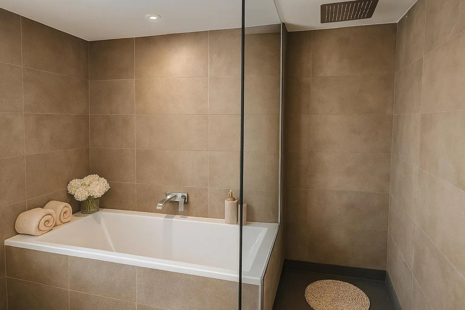 Bathroom in Hotel Sitges