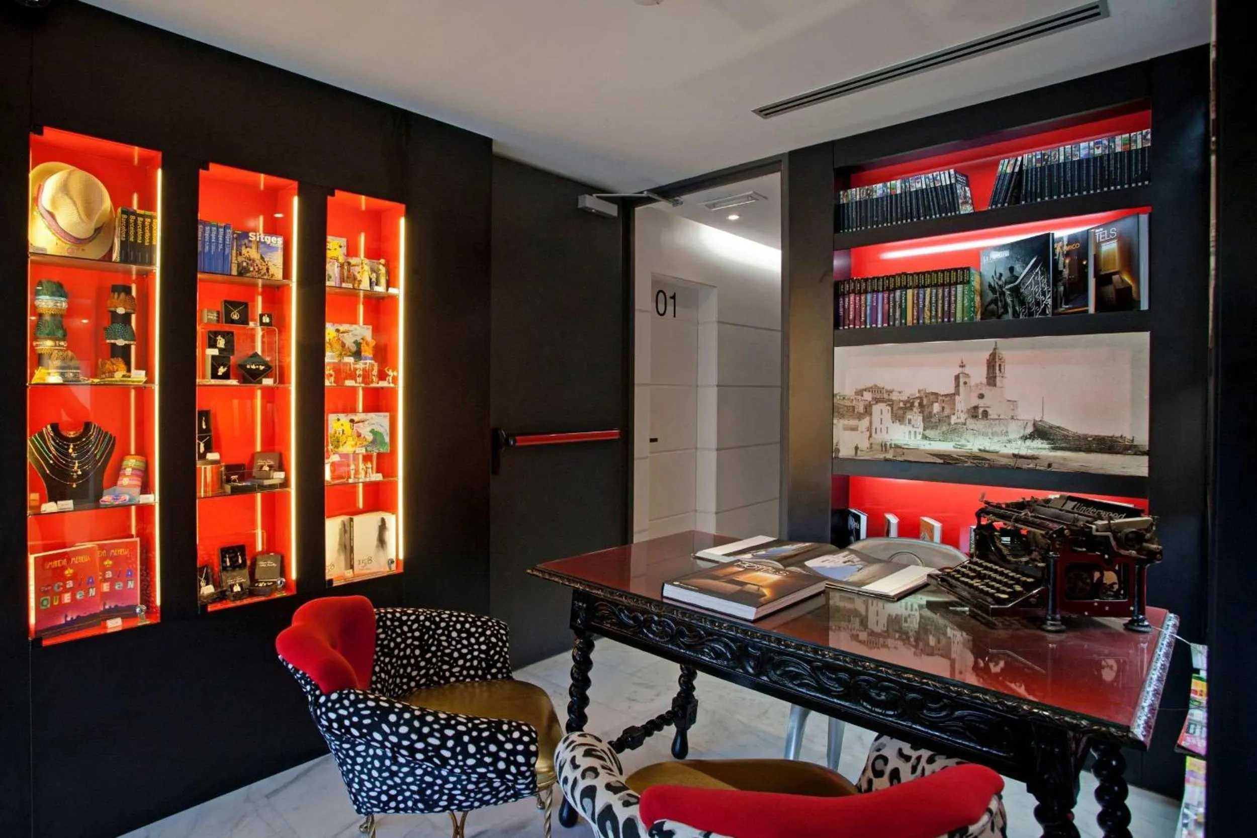 Decorative detail in Hotel Sitges