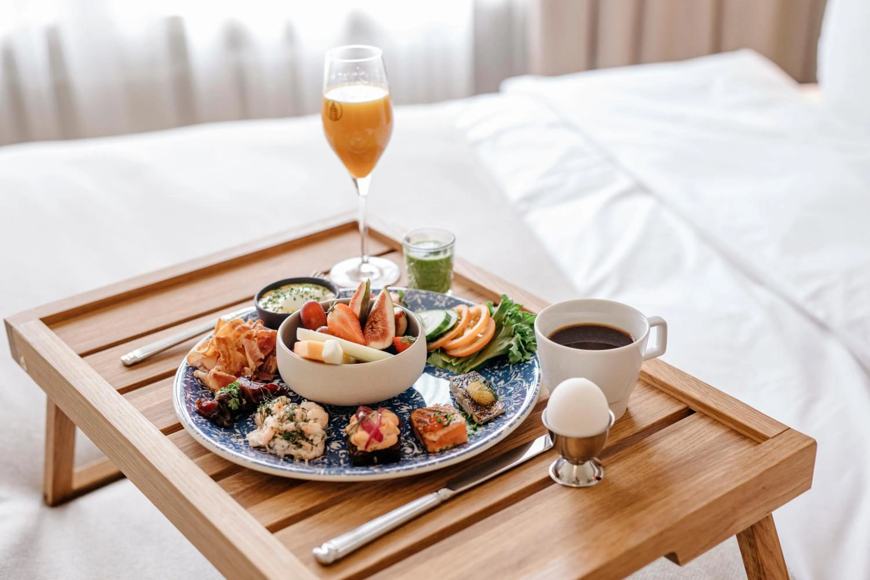Breakfast, Bed in Solo Sokos Hotel Torni Helsinki