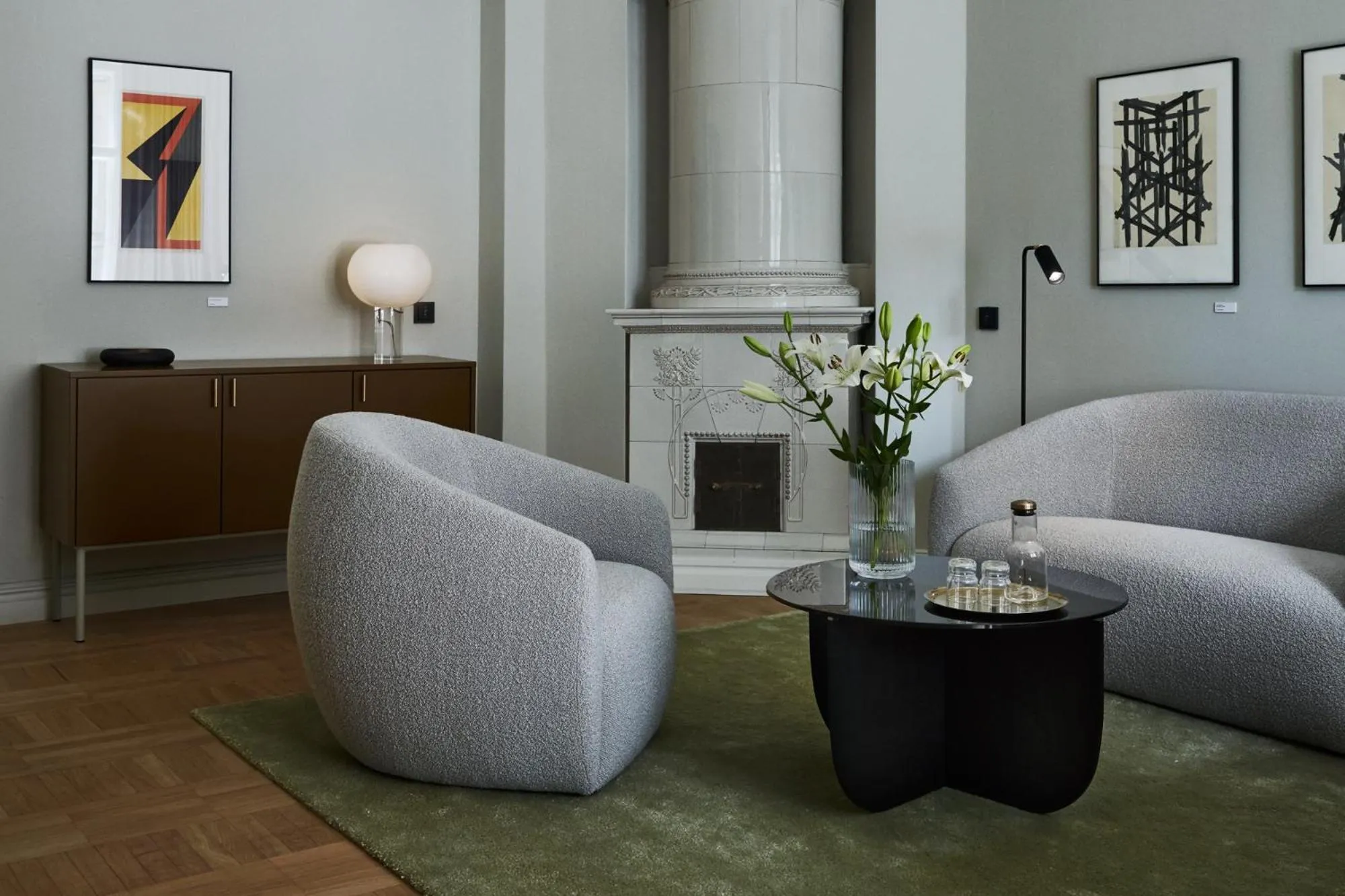 Seating area in Solo Sokos Hotel Torni Helsinki