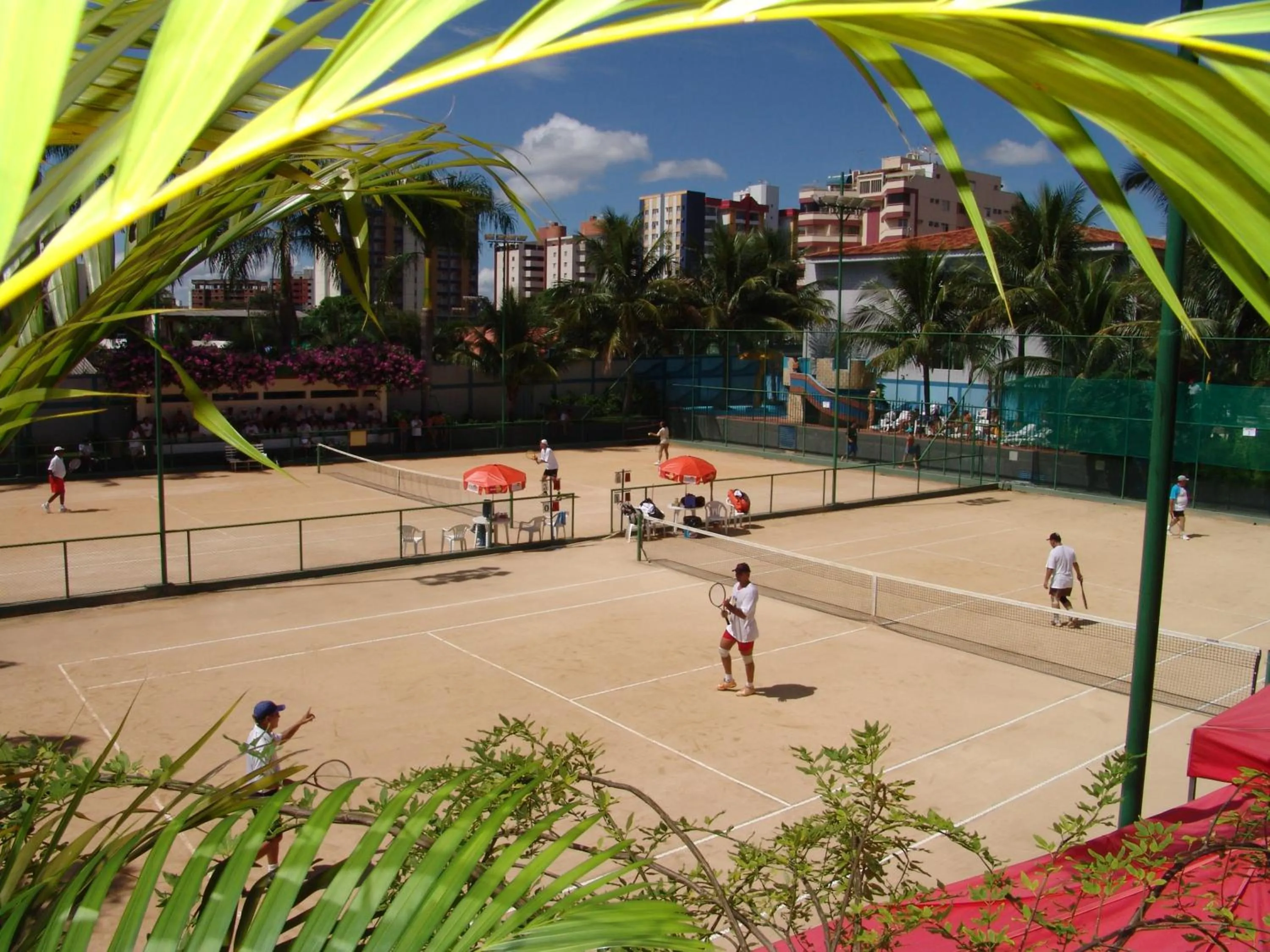 Tennis court in Hotel Taiyo