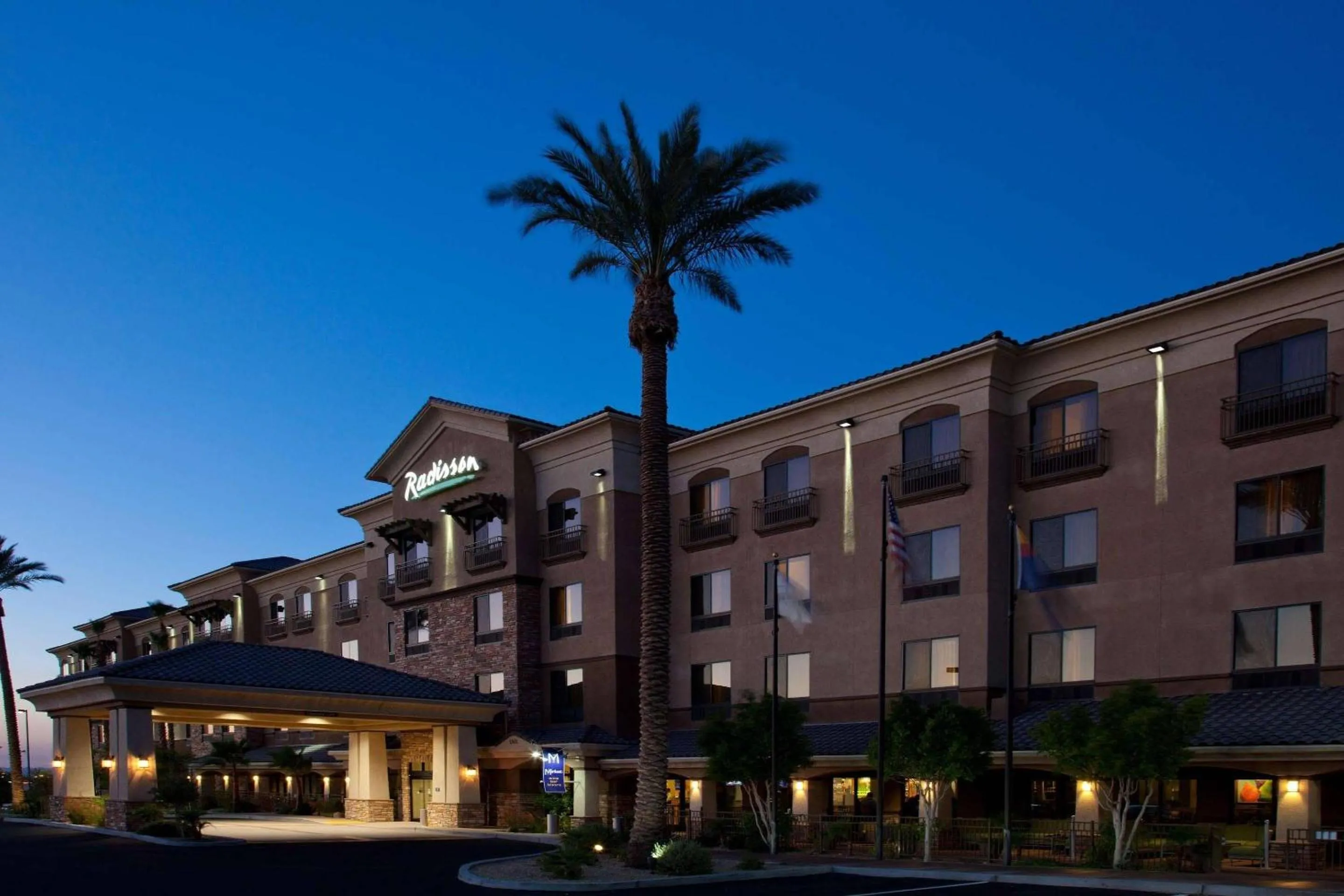 Property building in Radisson Hotel Yuma