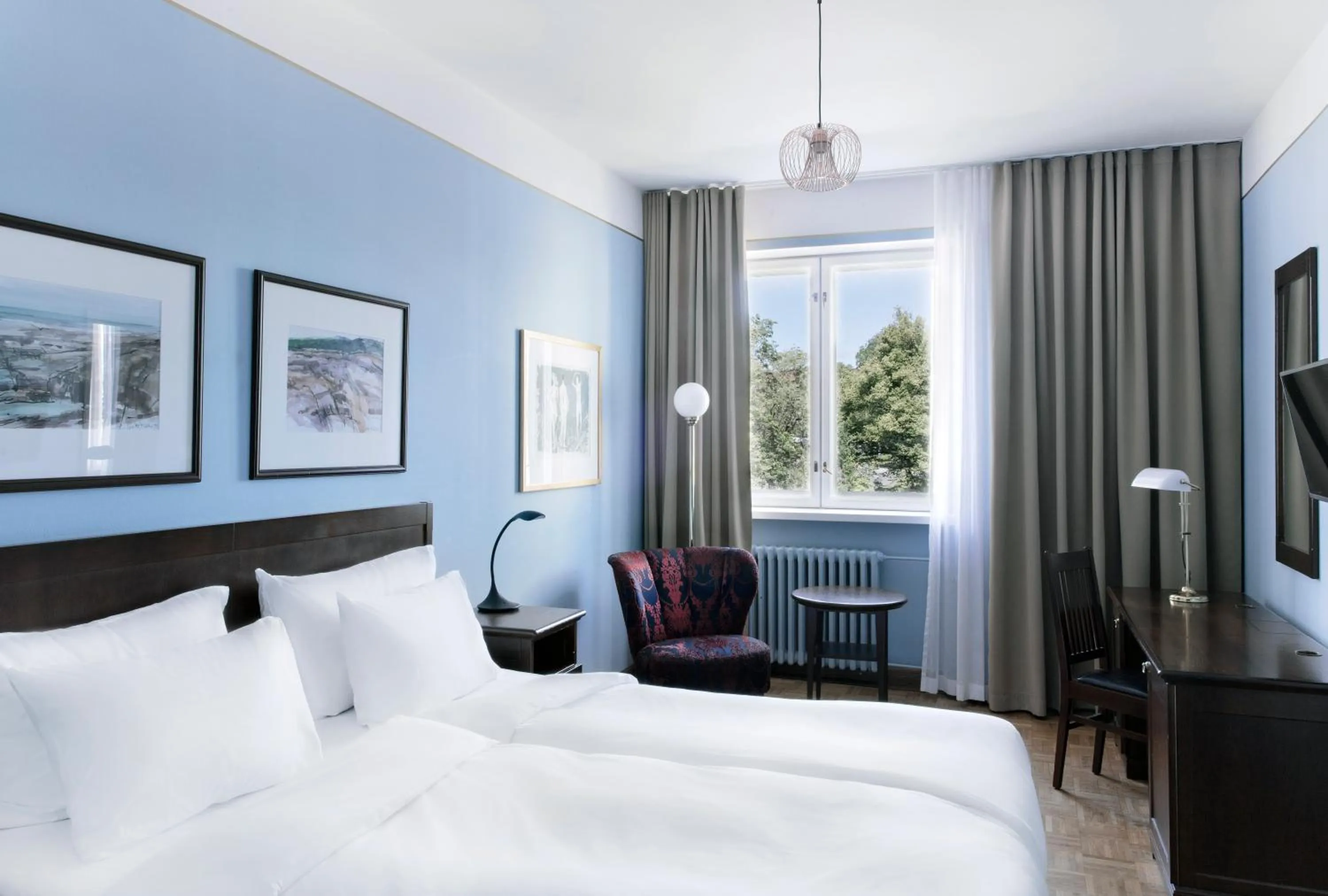 Bedroom, Bed in Radisson Blu Grand Hotel Tammer