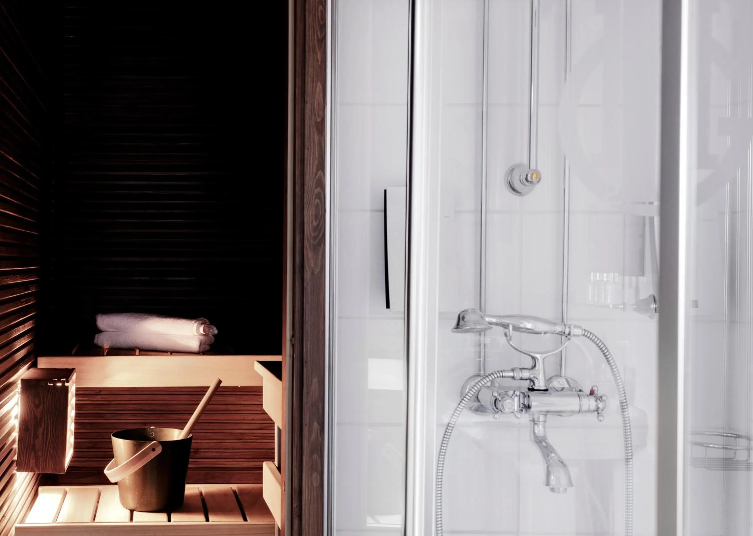 Sauna in Radisson Blu Grand Hotel Tammer