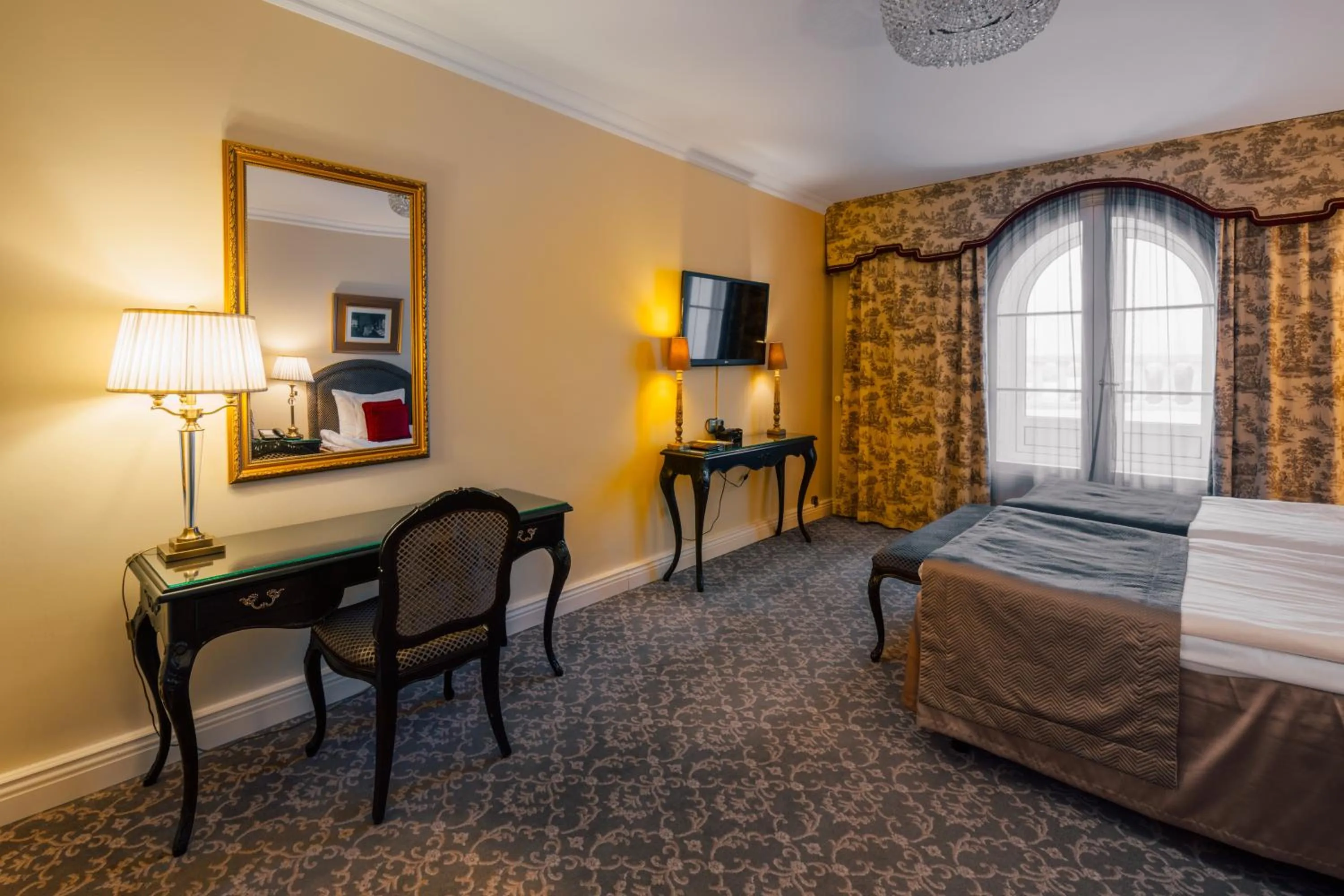 Bed in Hotel Haikko Manor & Spa