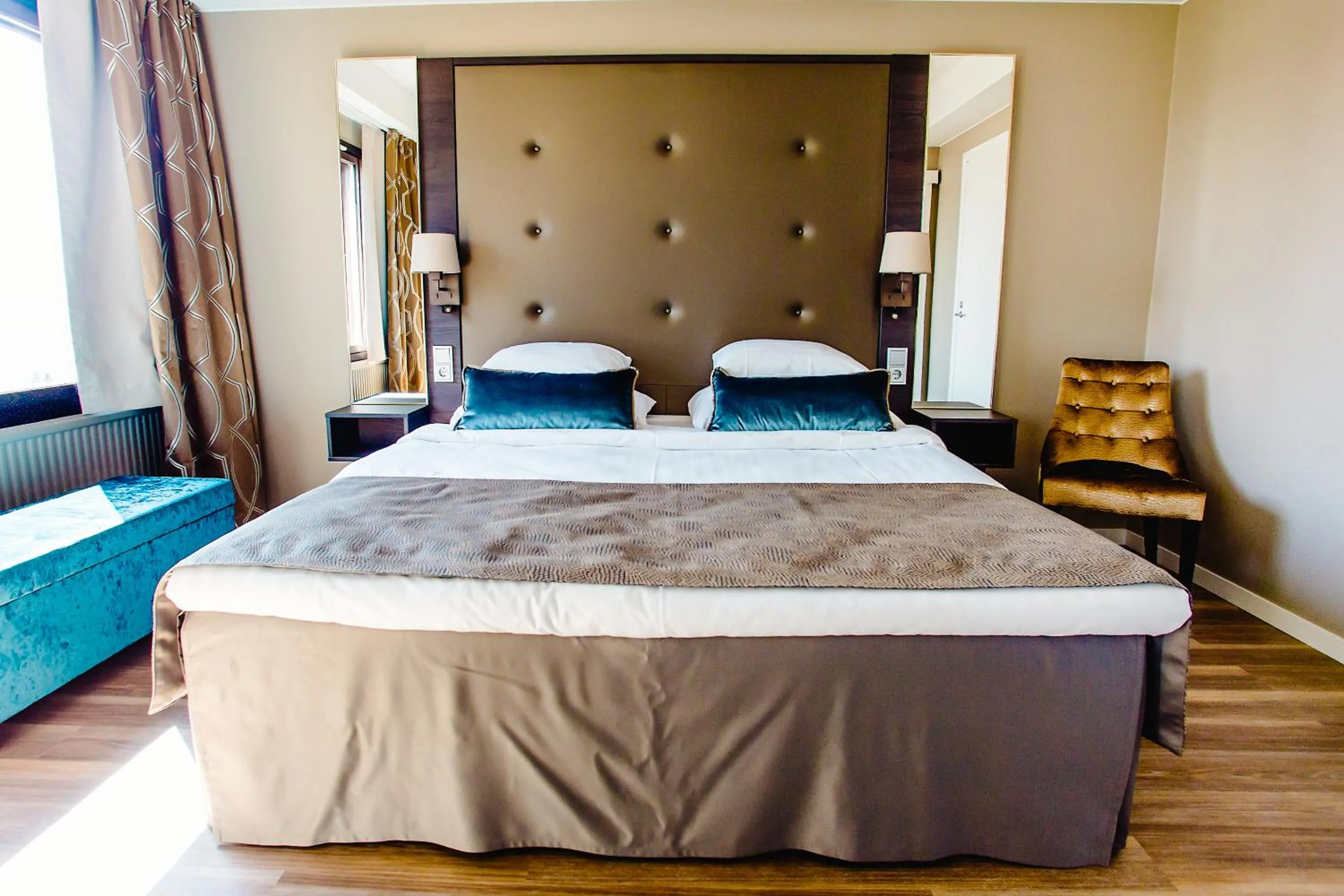 Bed in Hotel Haikko Manor & Spa