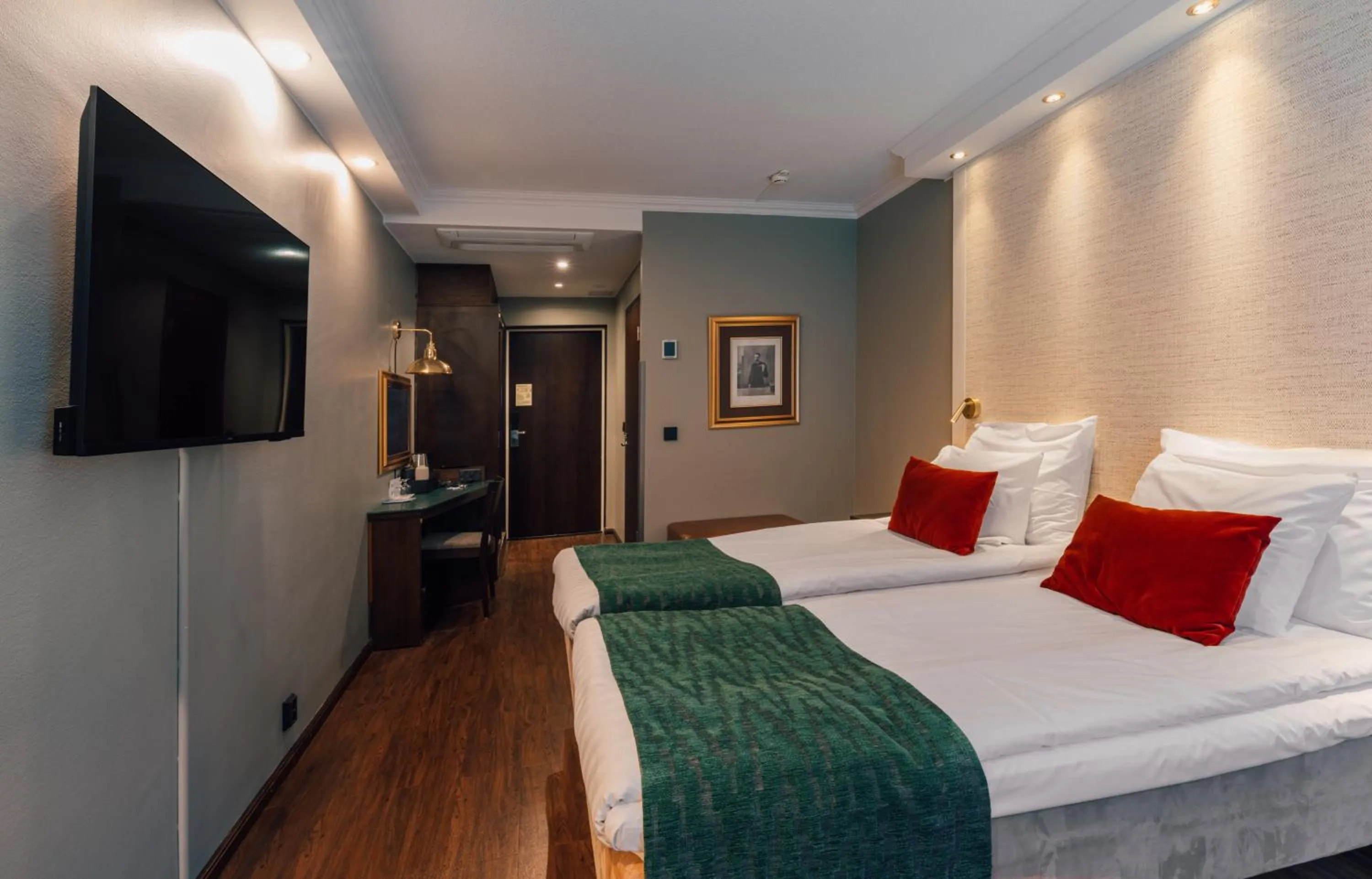 Bed in Hotel Haikko Manor & Spa