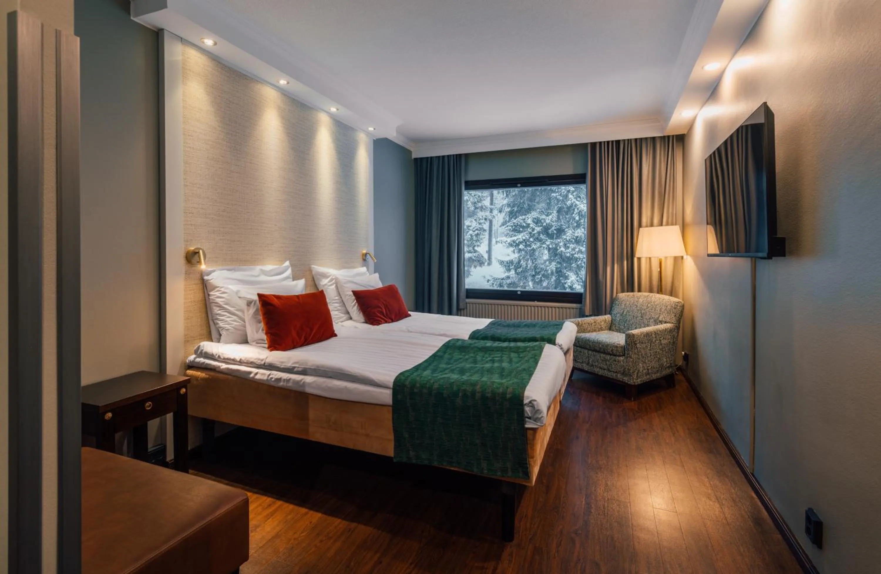 Bed in Hotel Haikko Manor & Spa